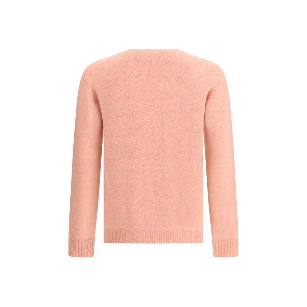 Pull Roberto Collina en laine merino noir