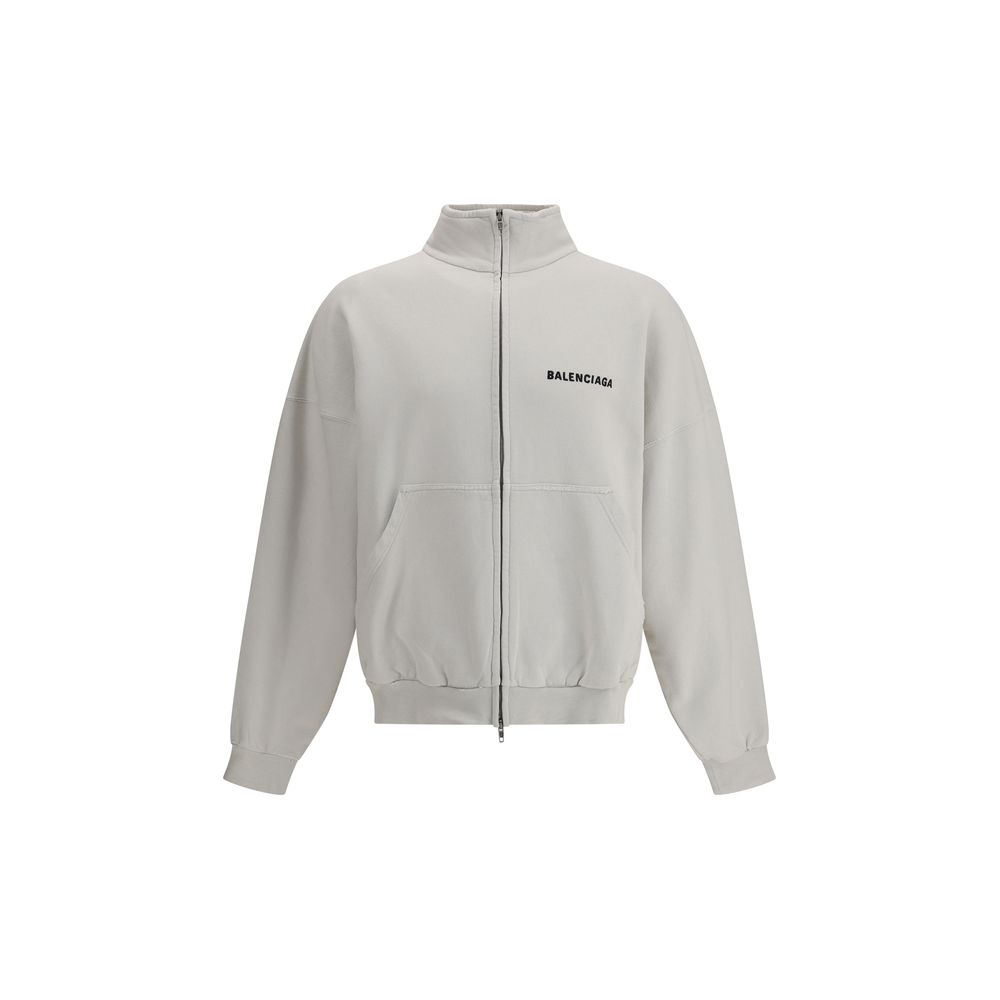Sweatshirt Balenciaga Logo gris