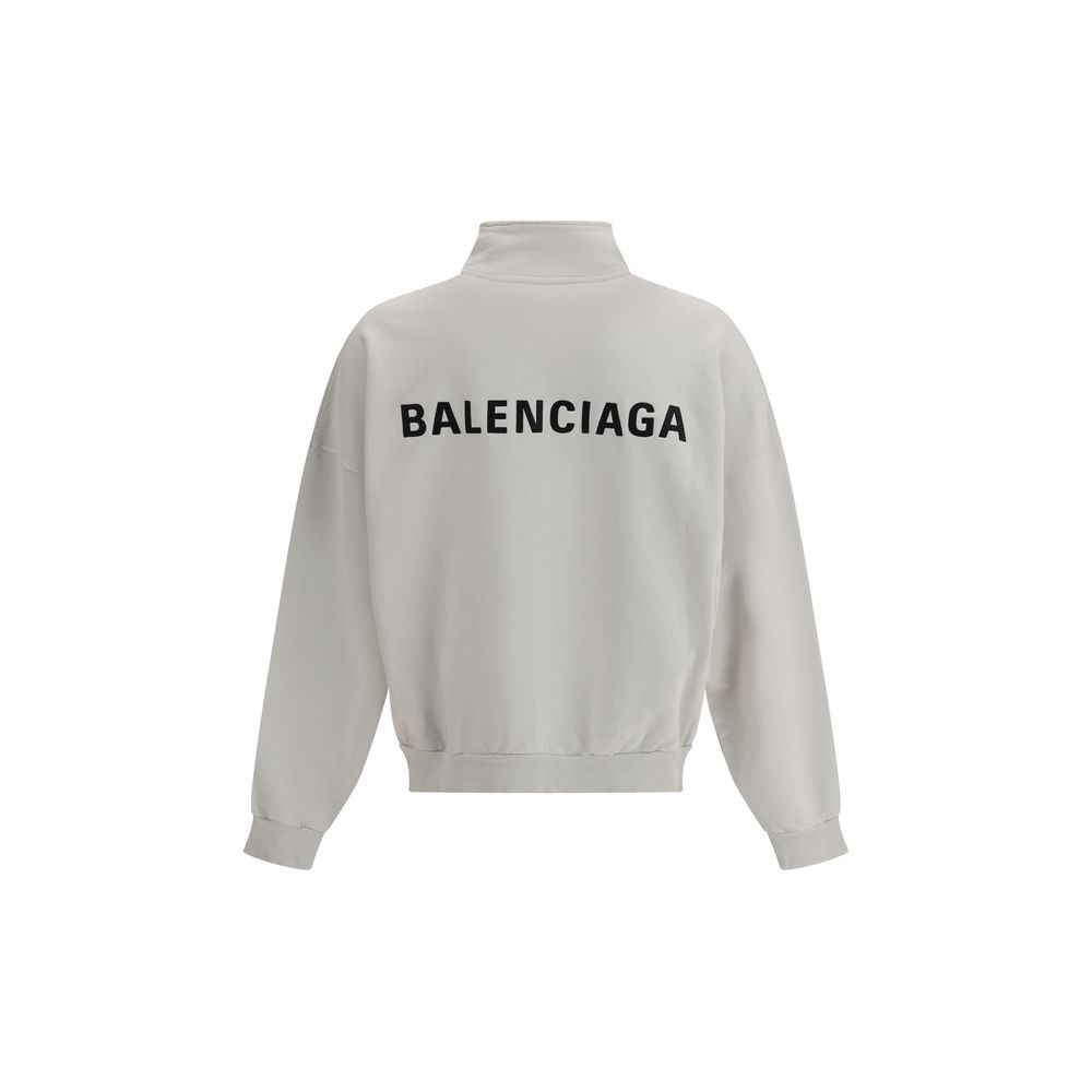 Sweatshirt Balenciaga Logo gris