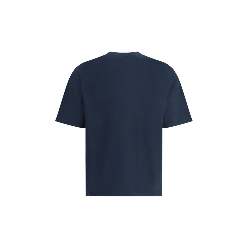 T-Shirt Stone Island logo noir