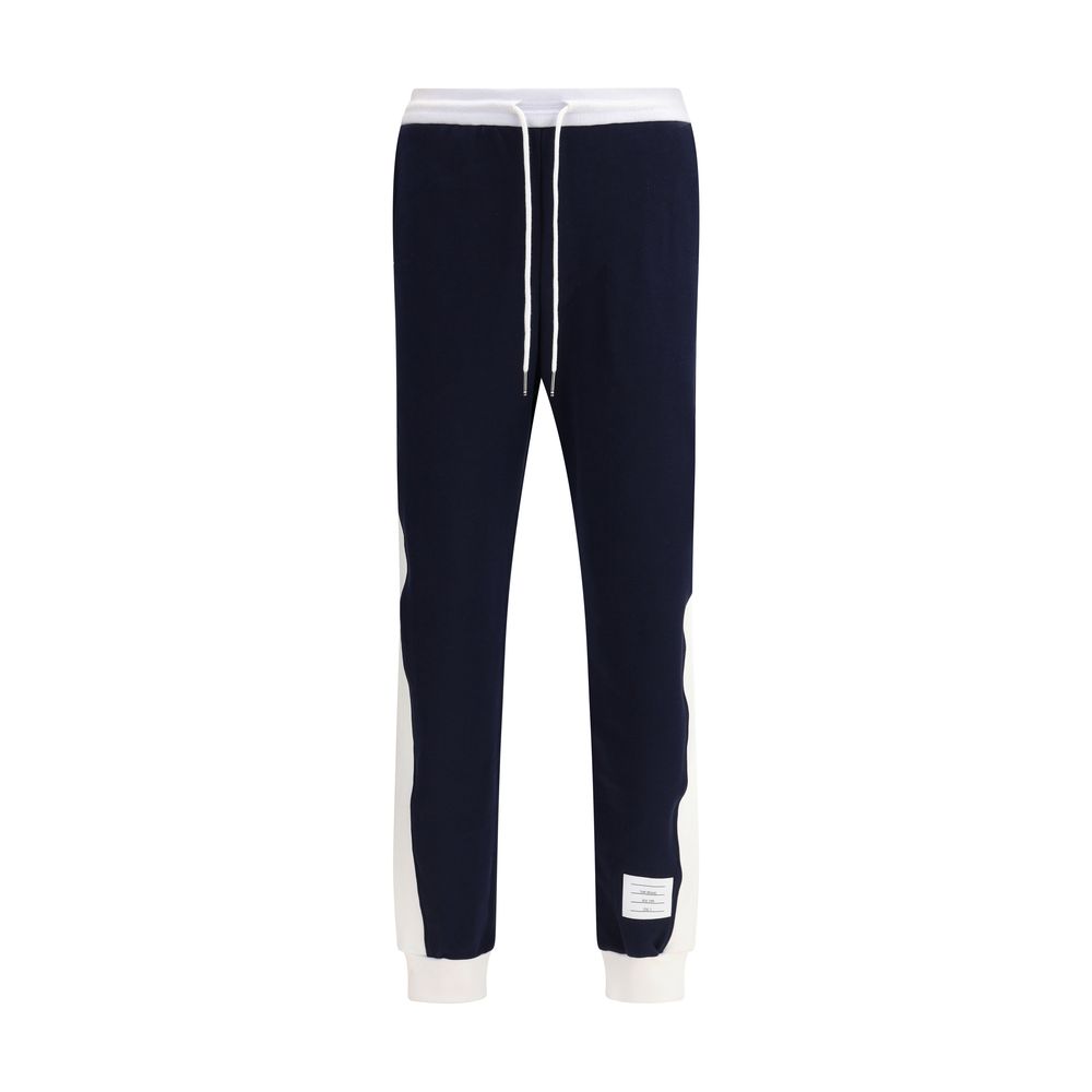 Pantalon Thom Browne à bandes horizontales noir