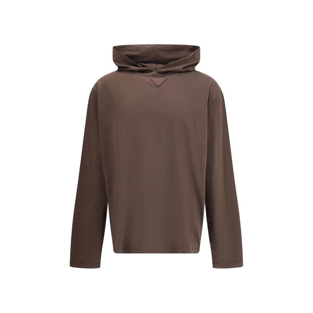 Hoodie Prada léger noir