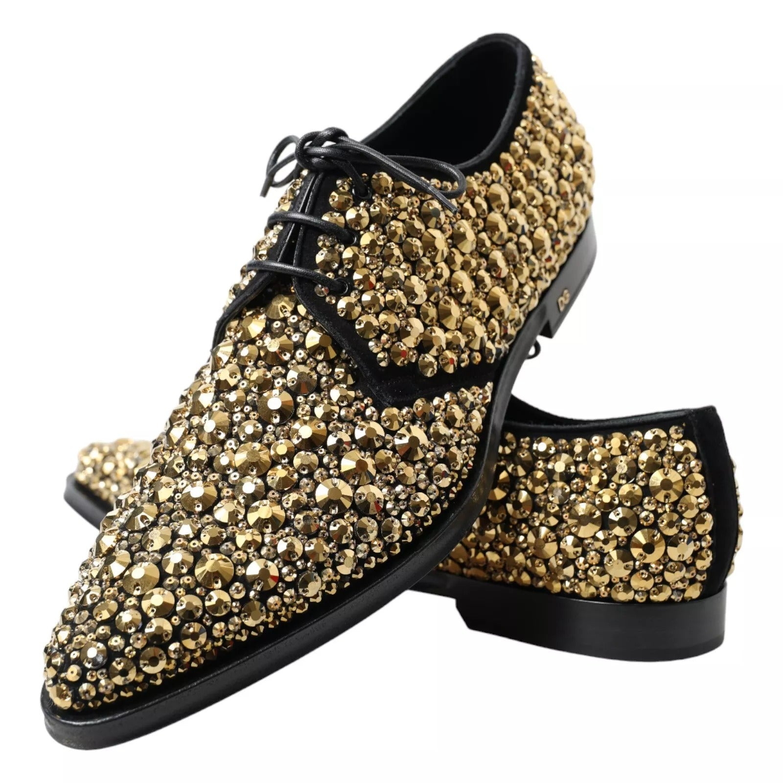 Derby Dolce & Gabbana noir doré