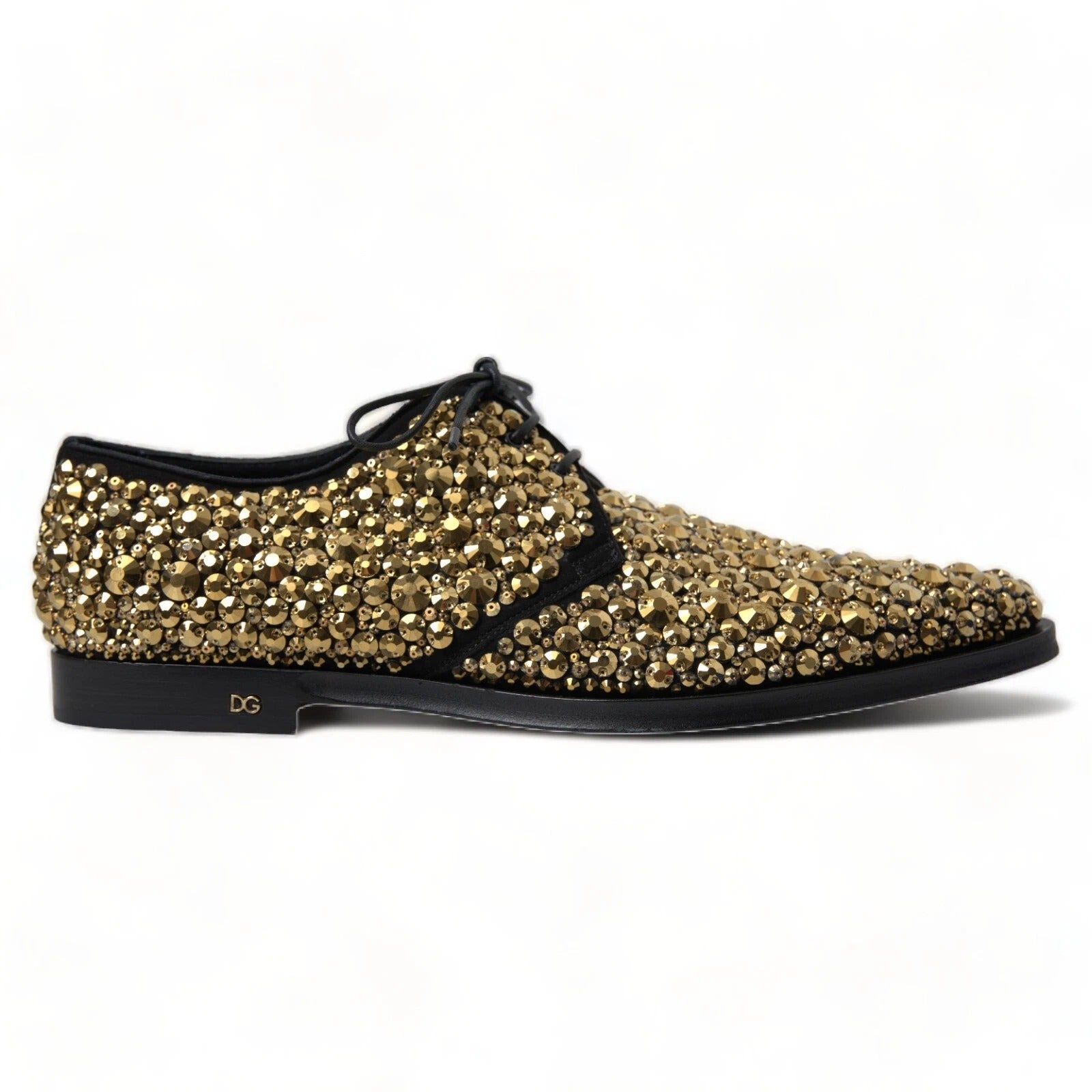 Derby Dolce & Gabbana noir doré