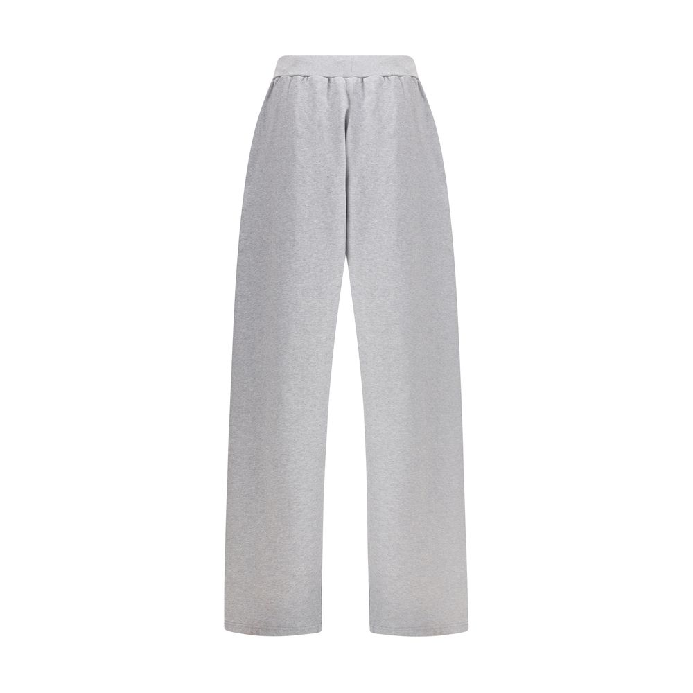 Pantalons de survêtement Balenciaga Patched gris mélange