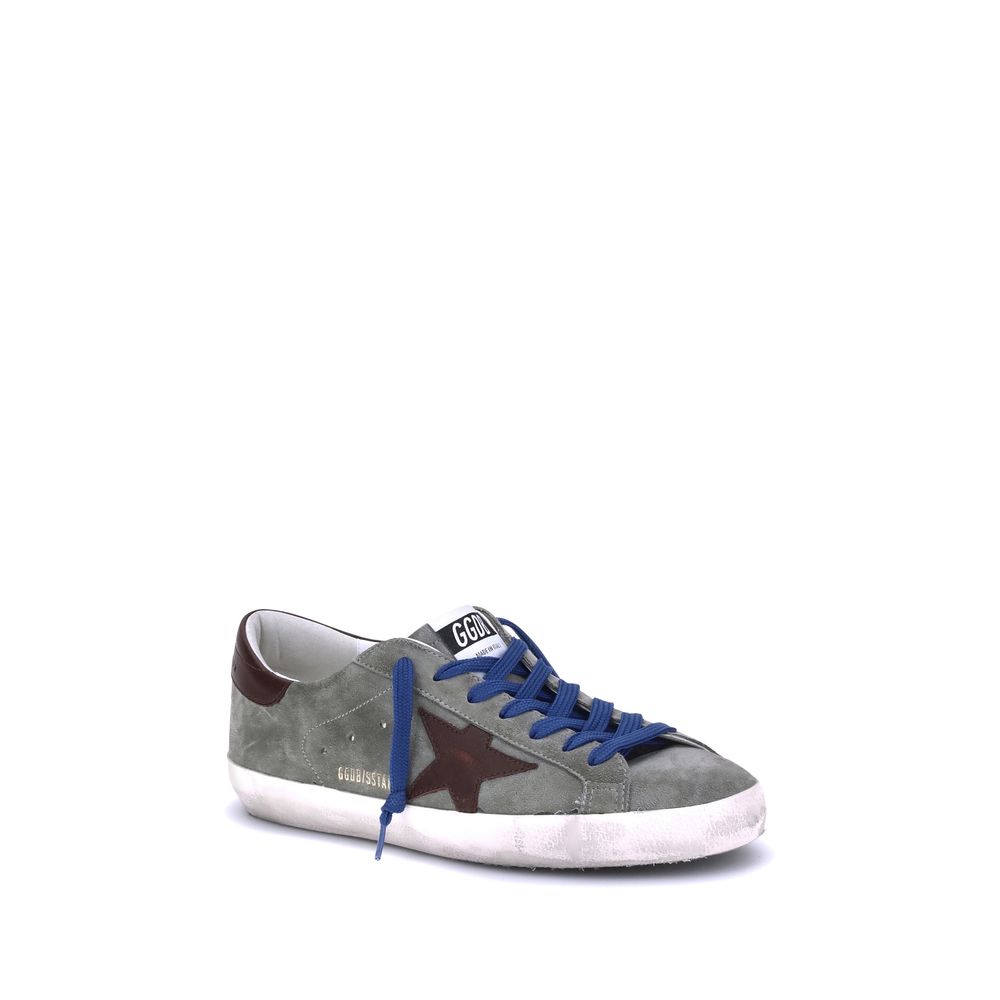 Baskets Golden Goose Super Star grises