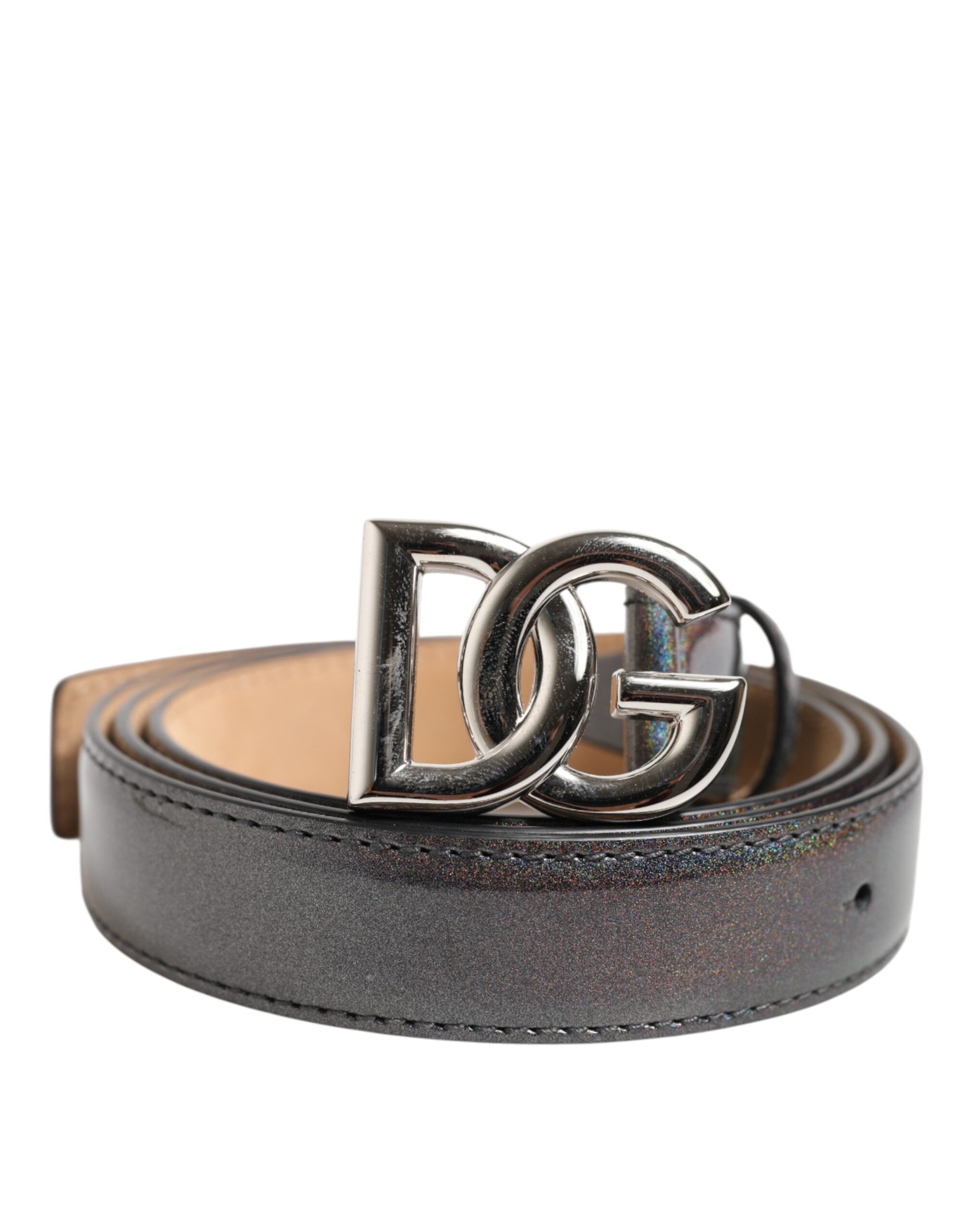 Ceinture Dolce & Gabbana DG argentée