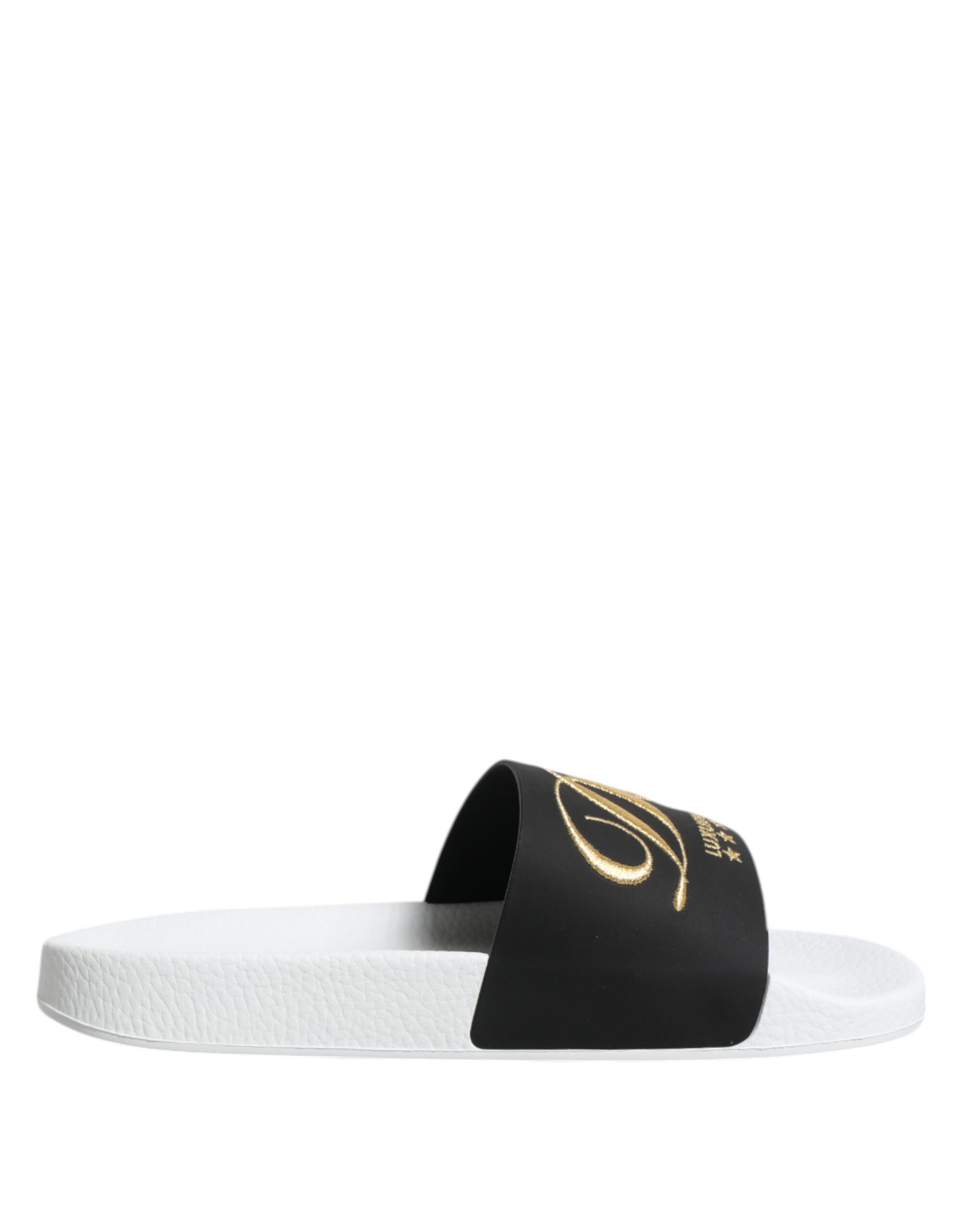 Sandales Dolce & Gabbana blanches et noires