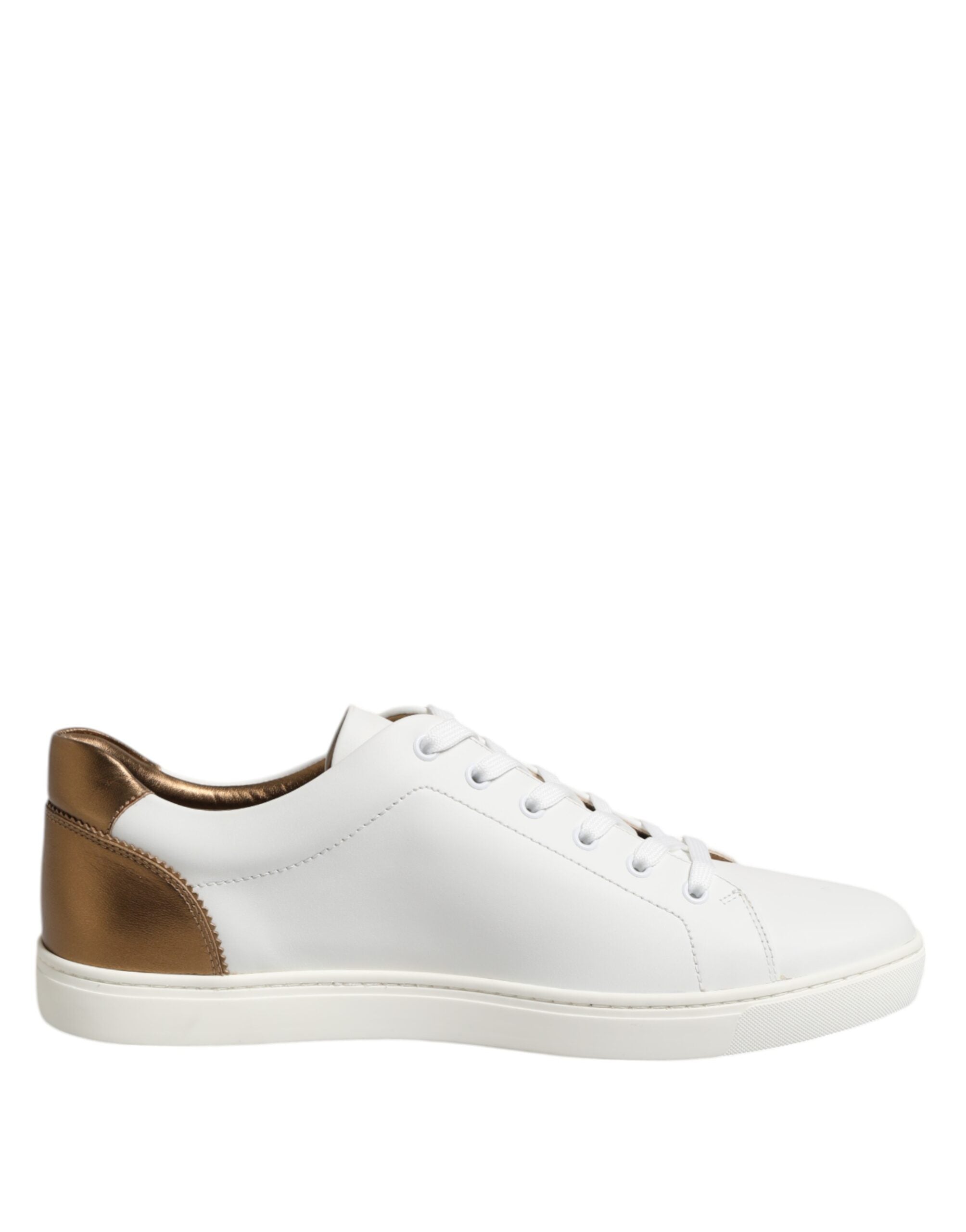 Baskets Dolce & Gabbana blanches et brunes