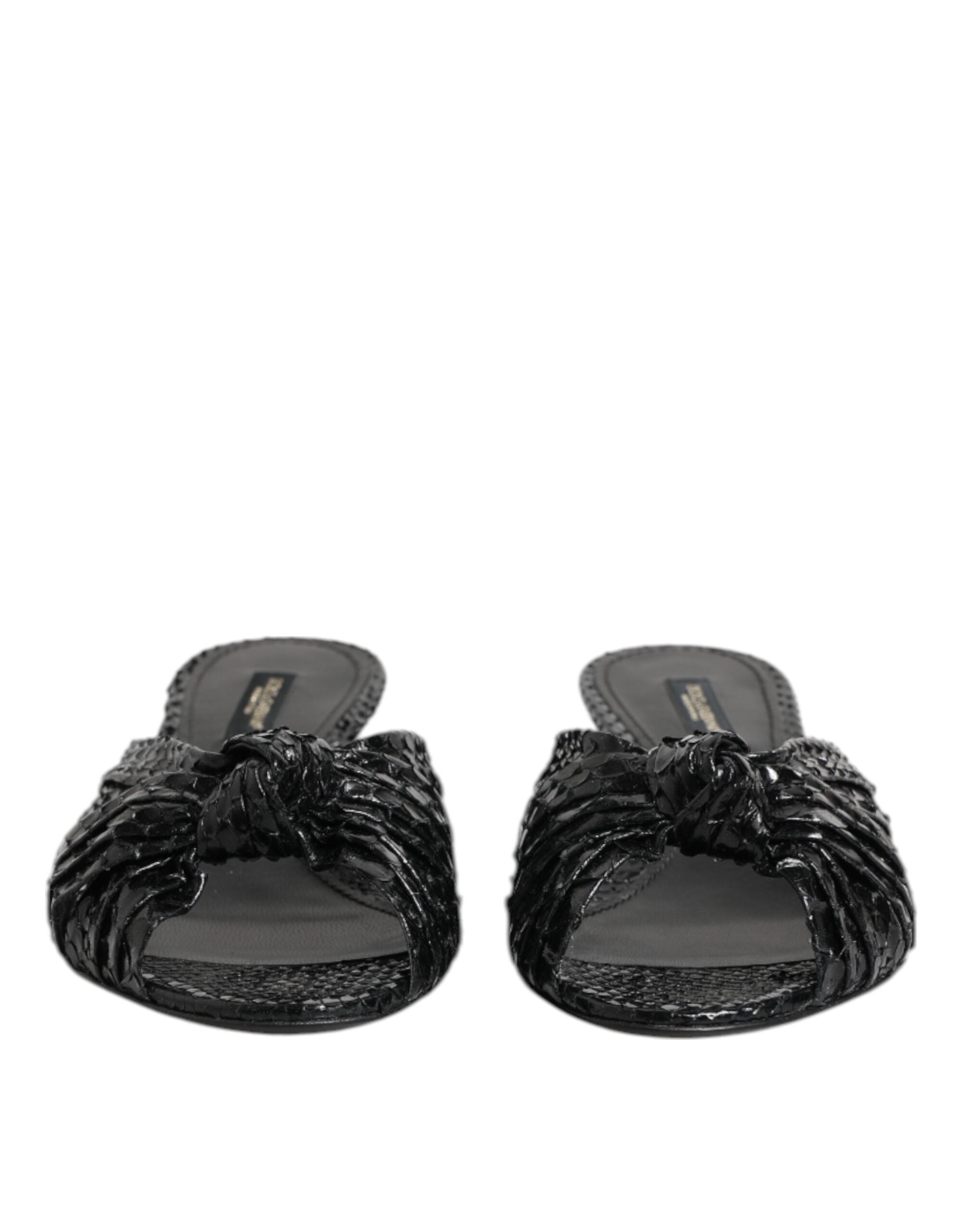 Sandales Dolce & Gabbana noires