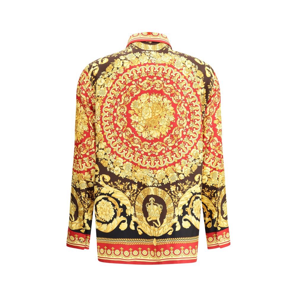 Chemise Versace en pure soie baroque