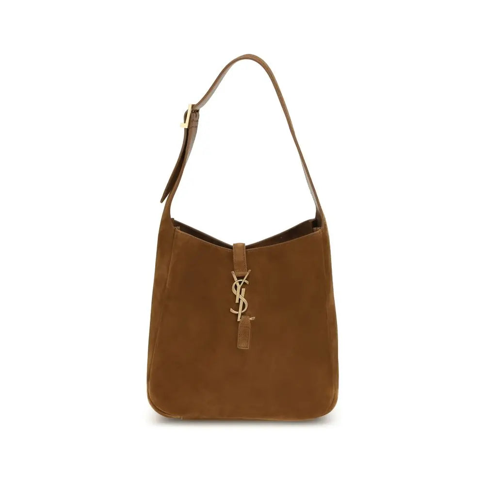 Le 5 à 7 suede Shoulder Bag Saint Laurent