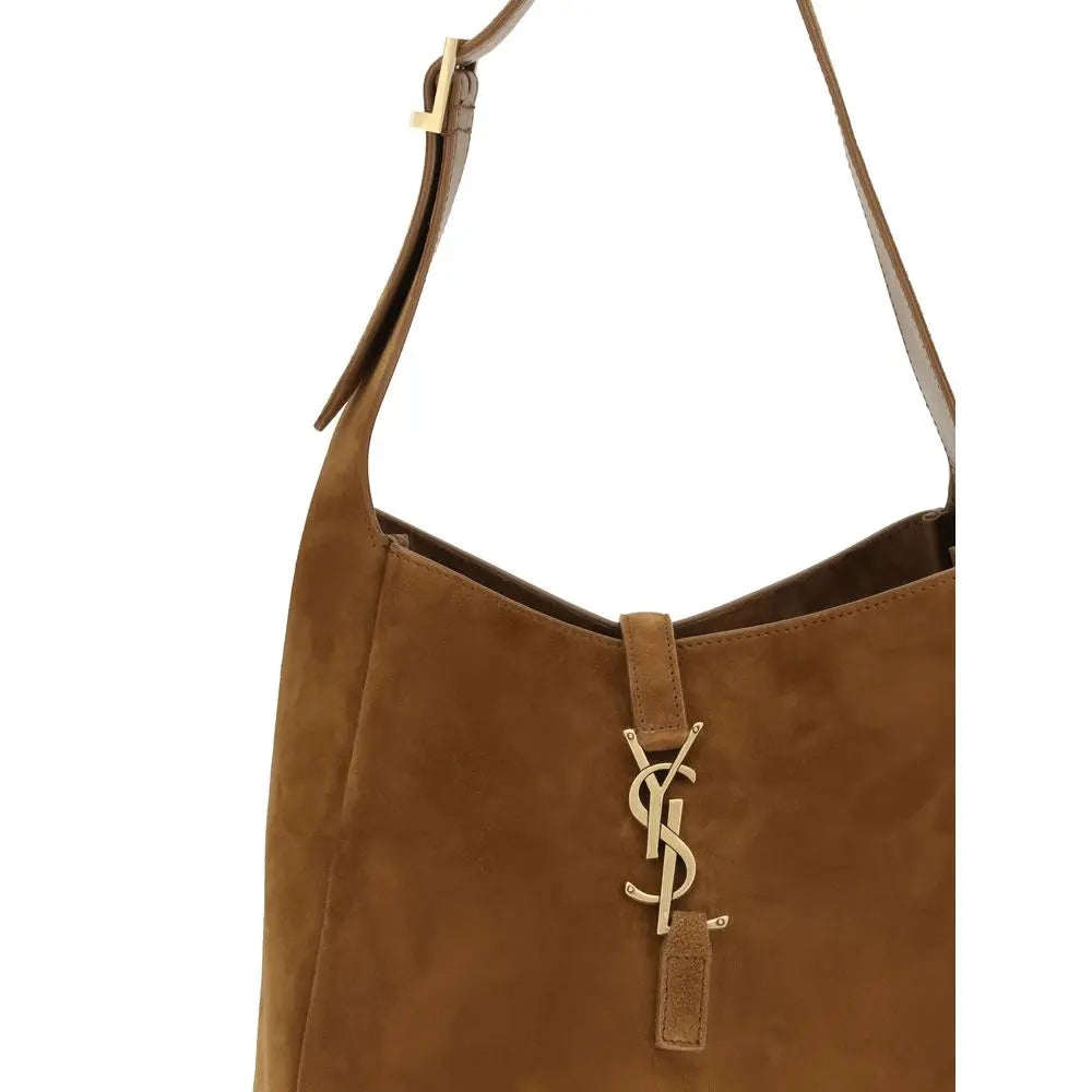 Le 5 à 7 suede Shoulder Bag Saint Laurent