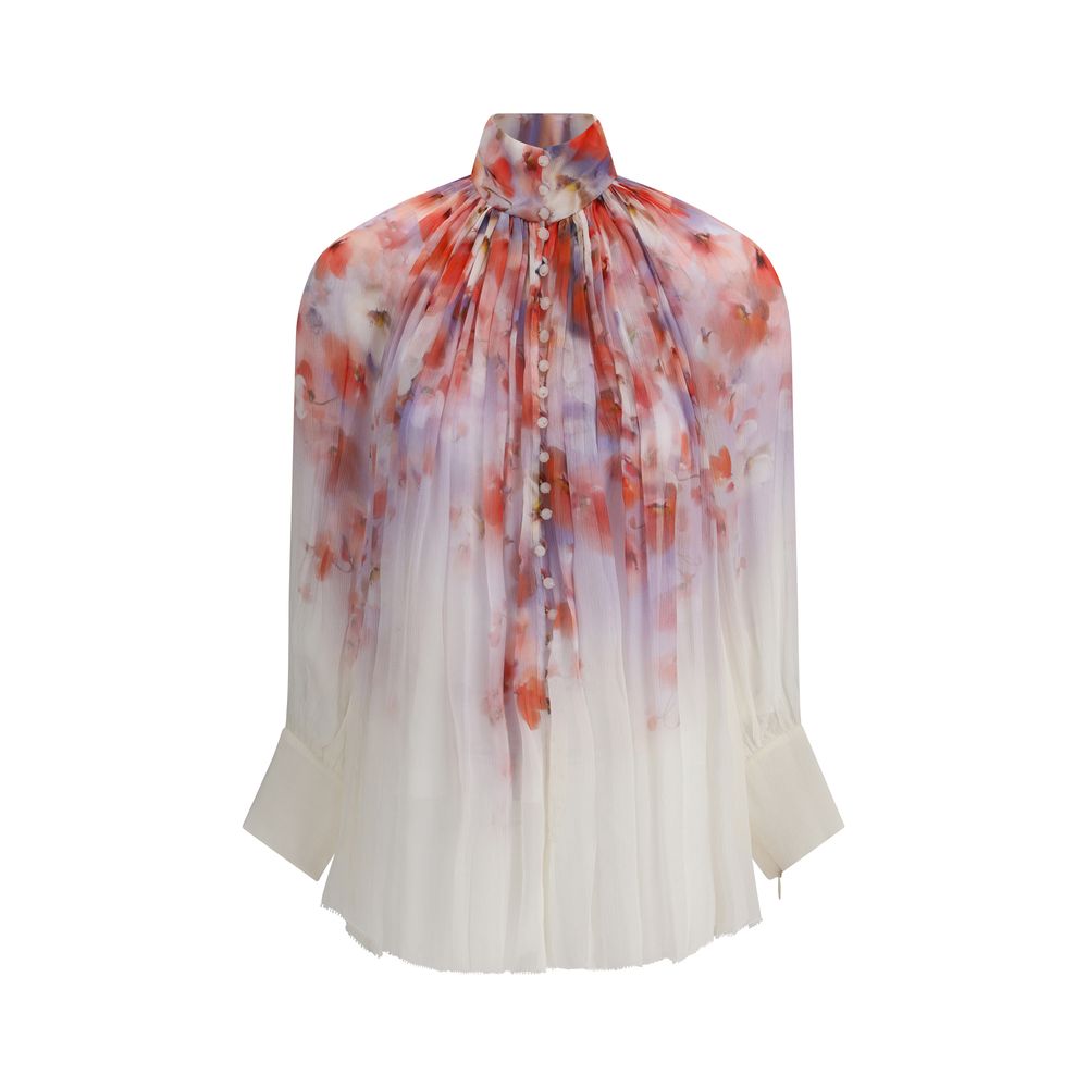 Blouse Zimmermann Crush imprimé floral multicolore