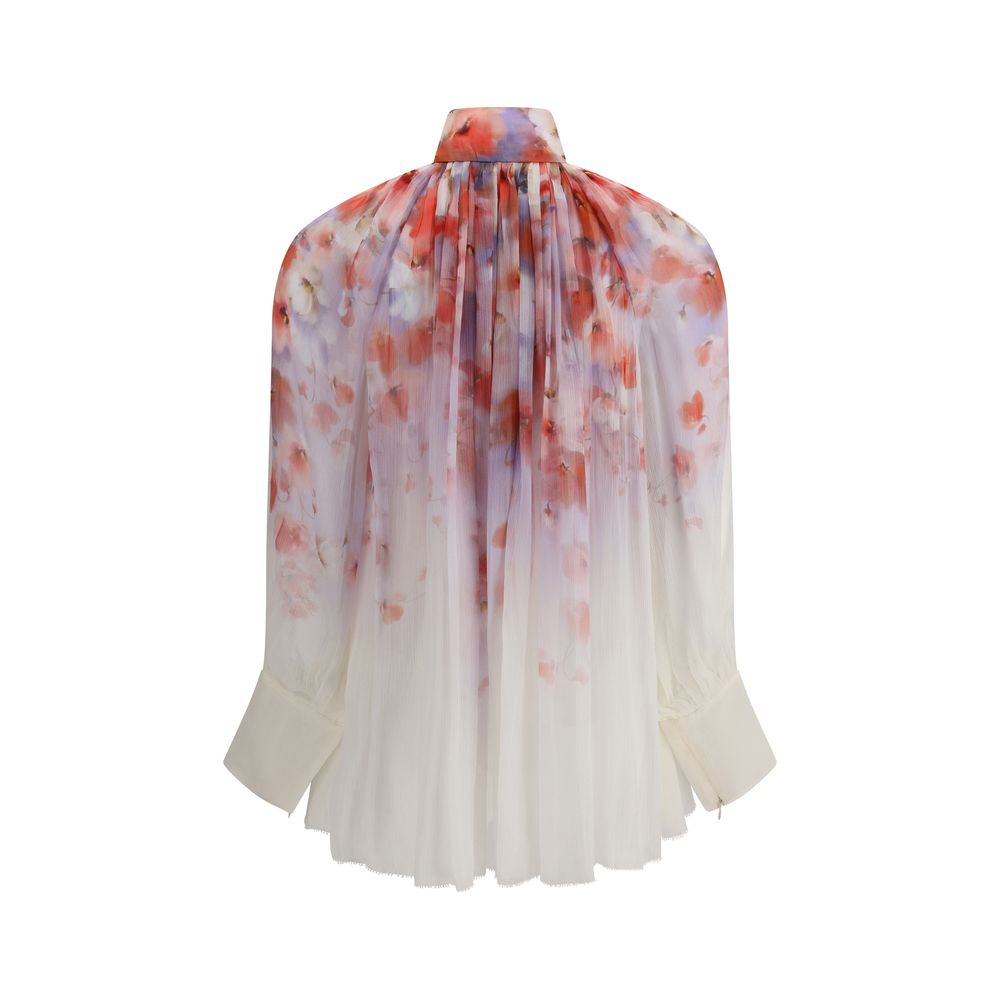 Blouse Zimmermann Crush imprimé floral multicolore