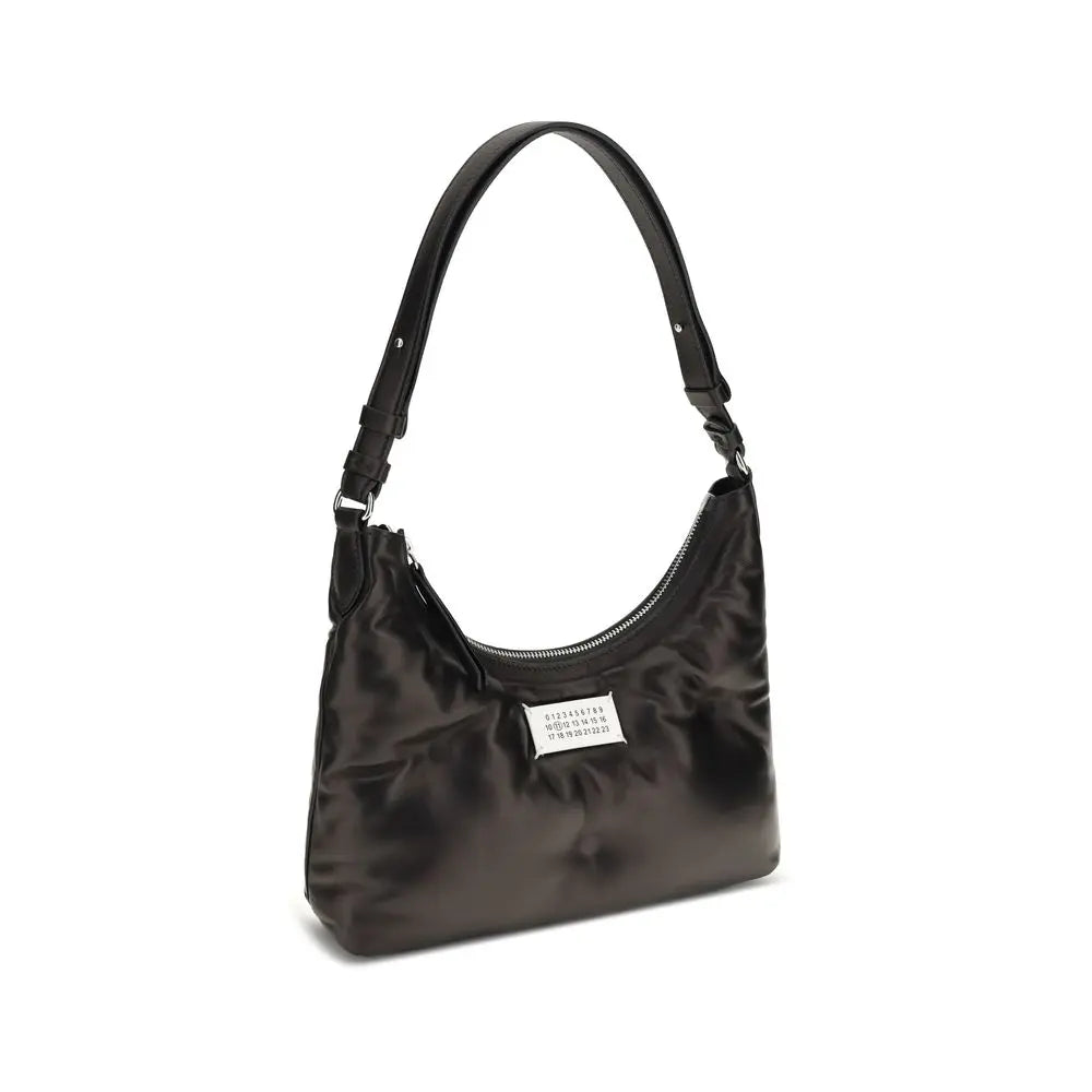 Sac hobo Maison Margiela Glam Slam noir Margiela