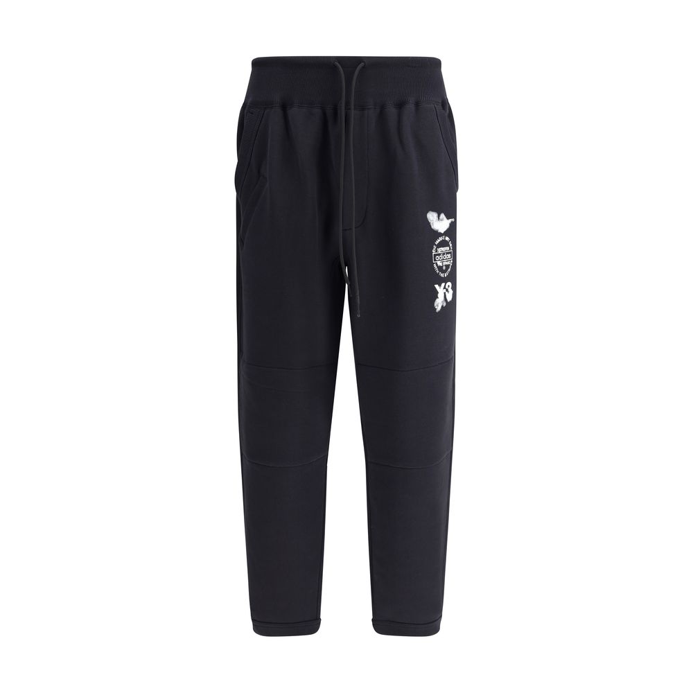Pantalons Y-3 Cuffed noirs