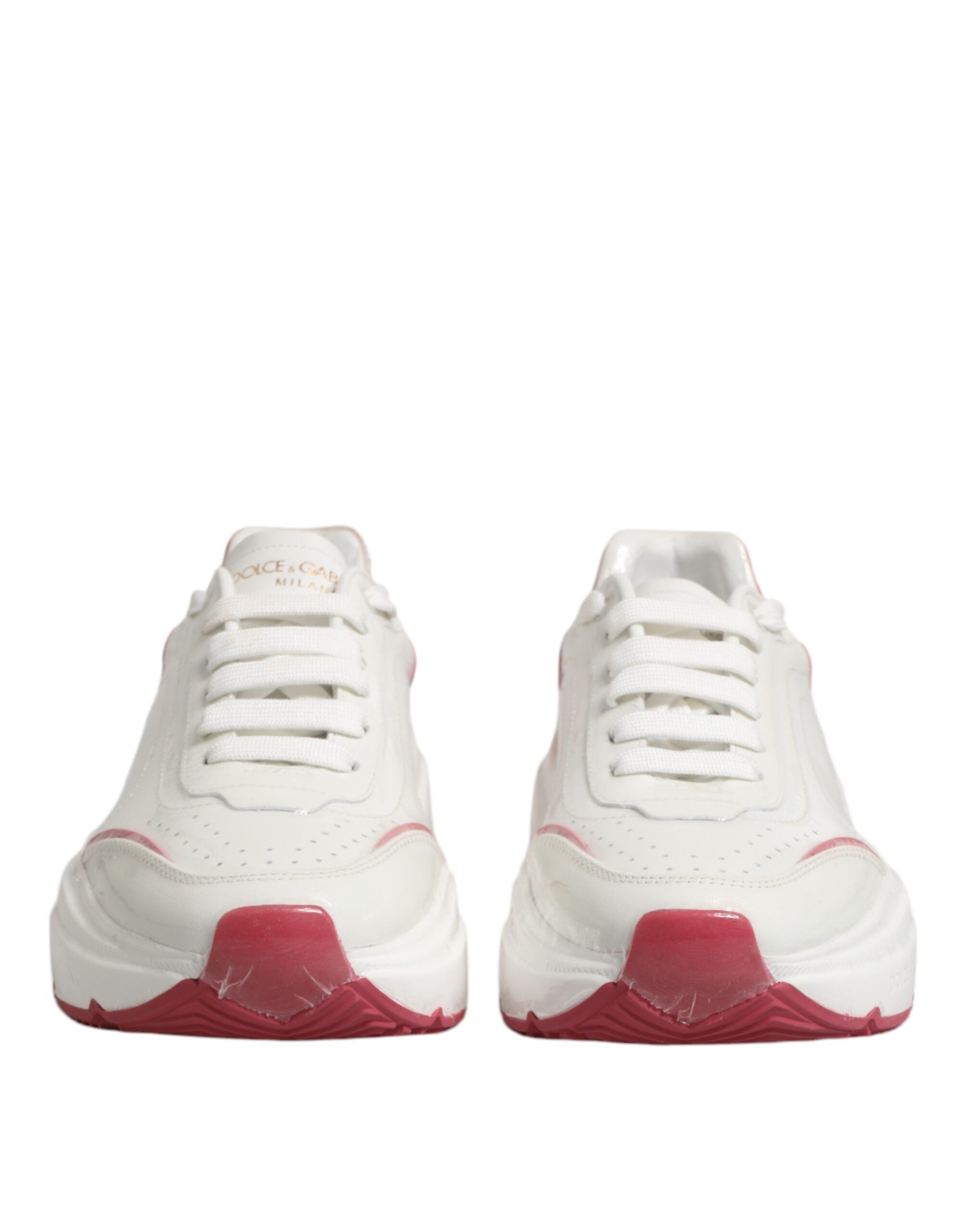 Baskets Dolce & Gabbana DAYMASTER blanches et roses