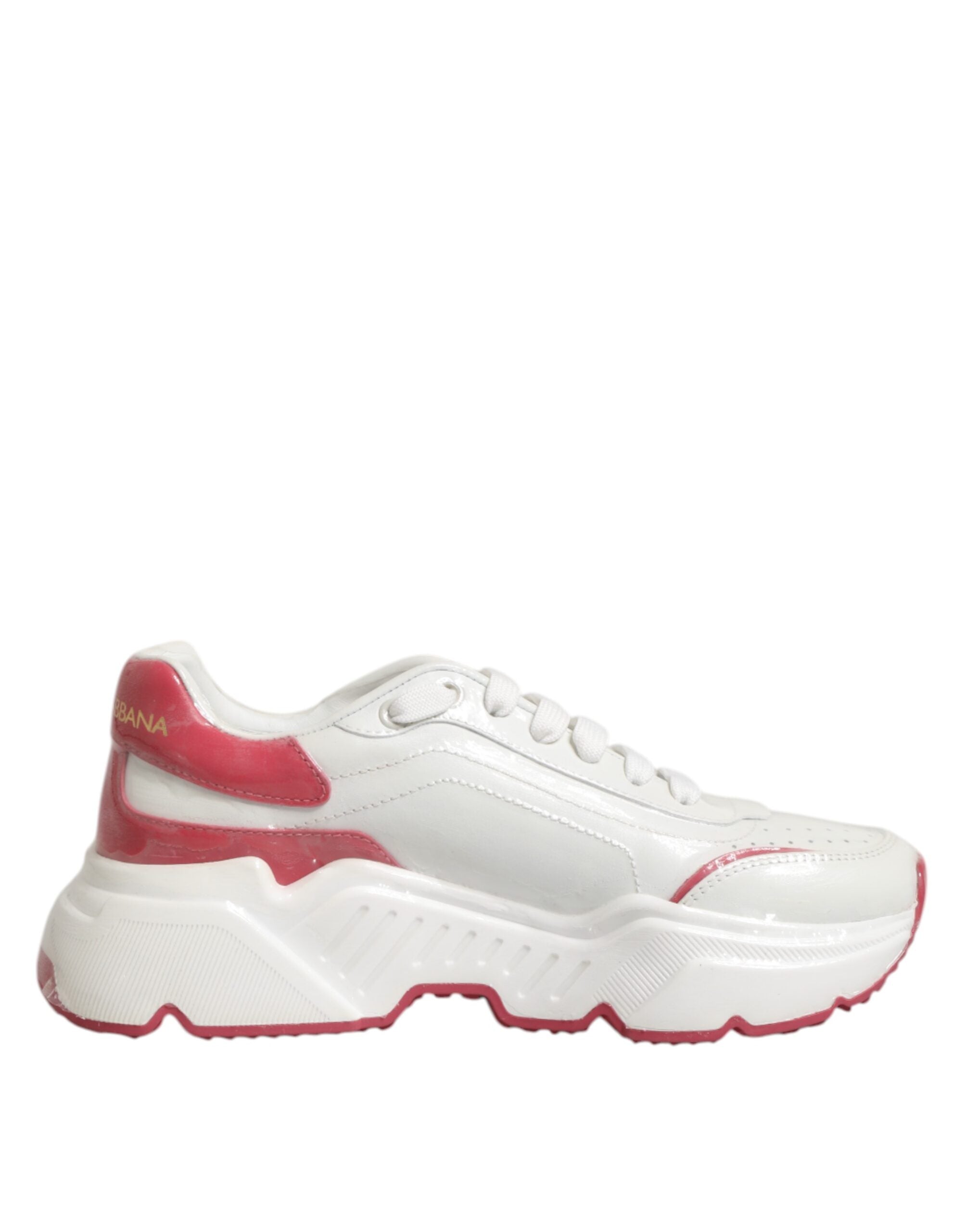 Baskets Dolce & Gabbana DAYMASTER blanches et roses
