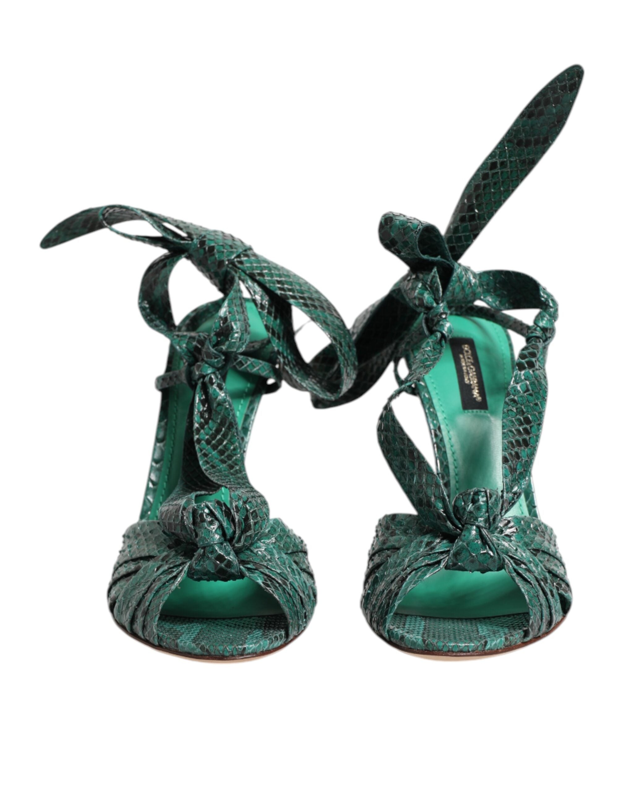 Sandales Dolce & Gabbana vertes