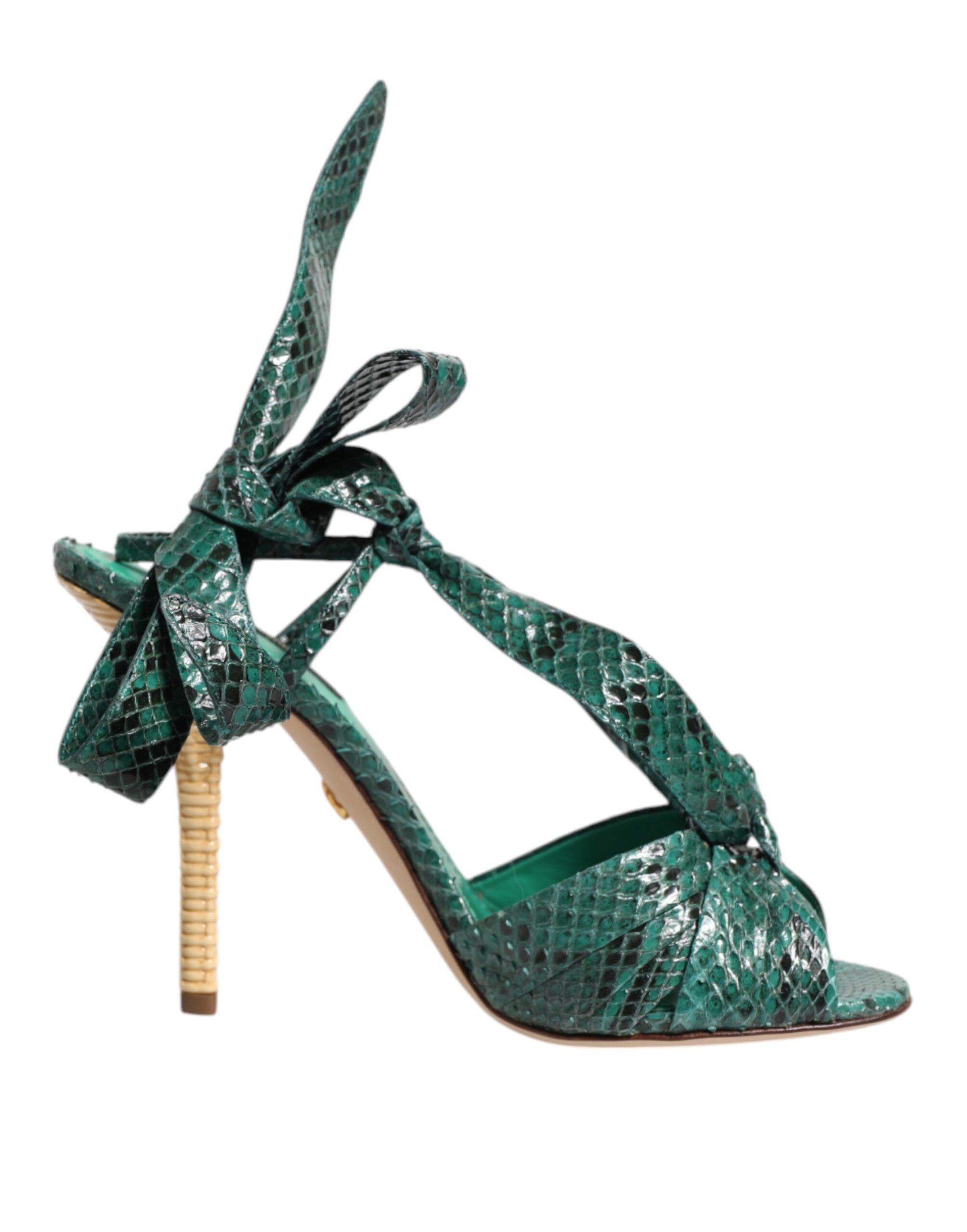 Sandales Dolce & Gabbana vertes