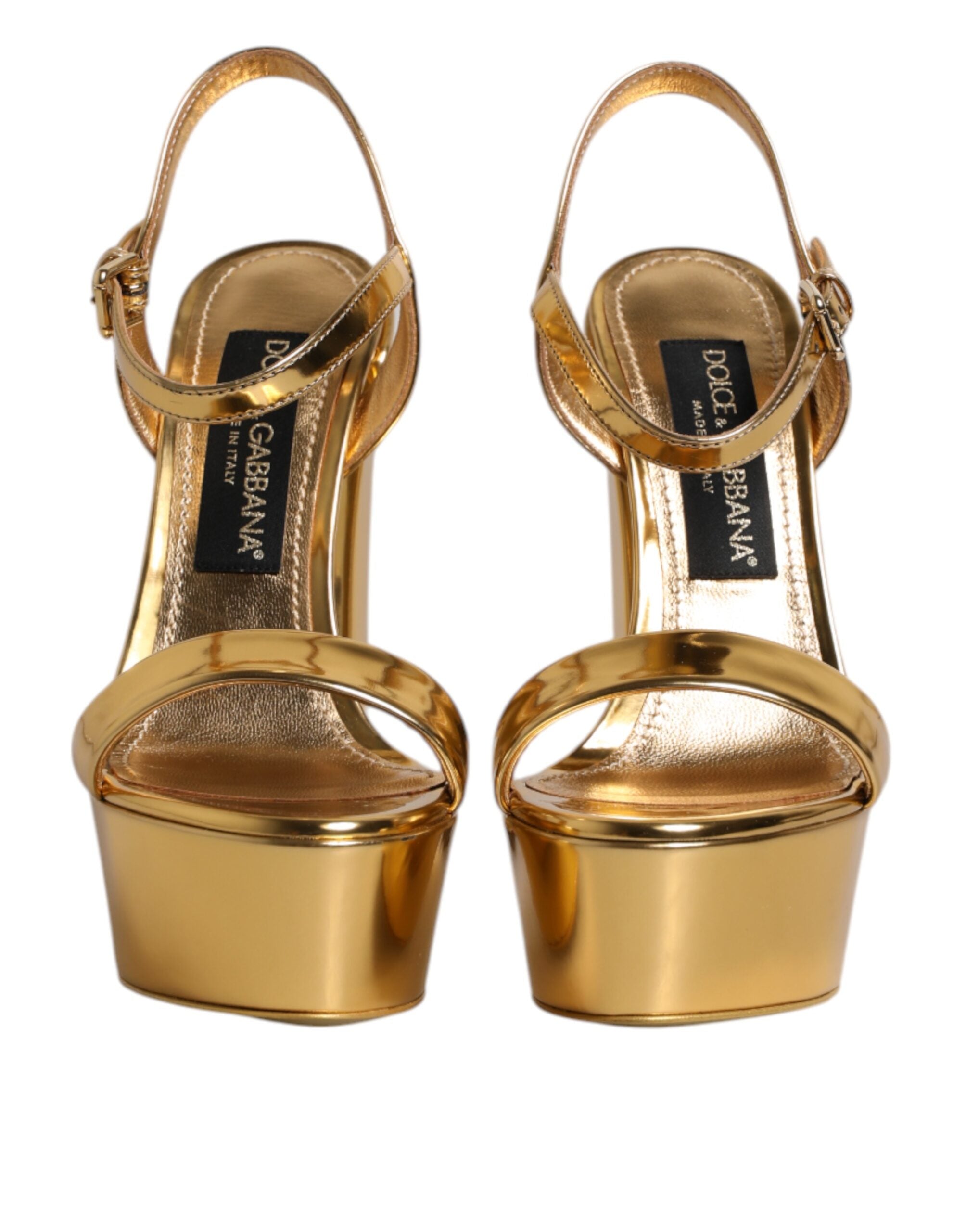 Sandales Dolce & Gabbana Keira dorées