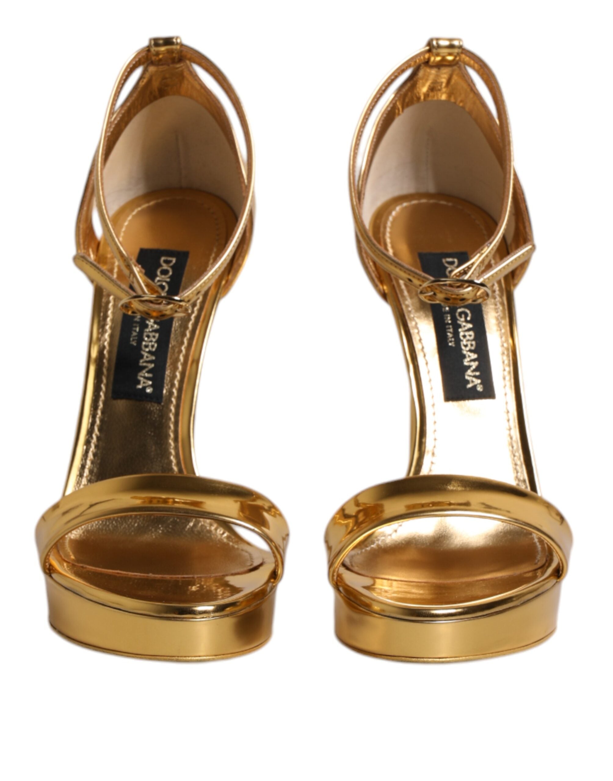 Sandales Dolce & Gabbana Keira dorées