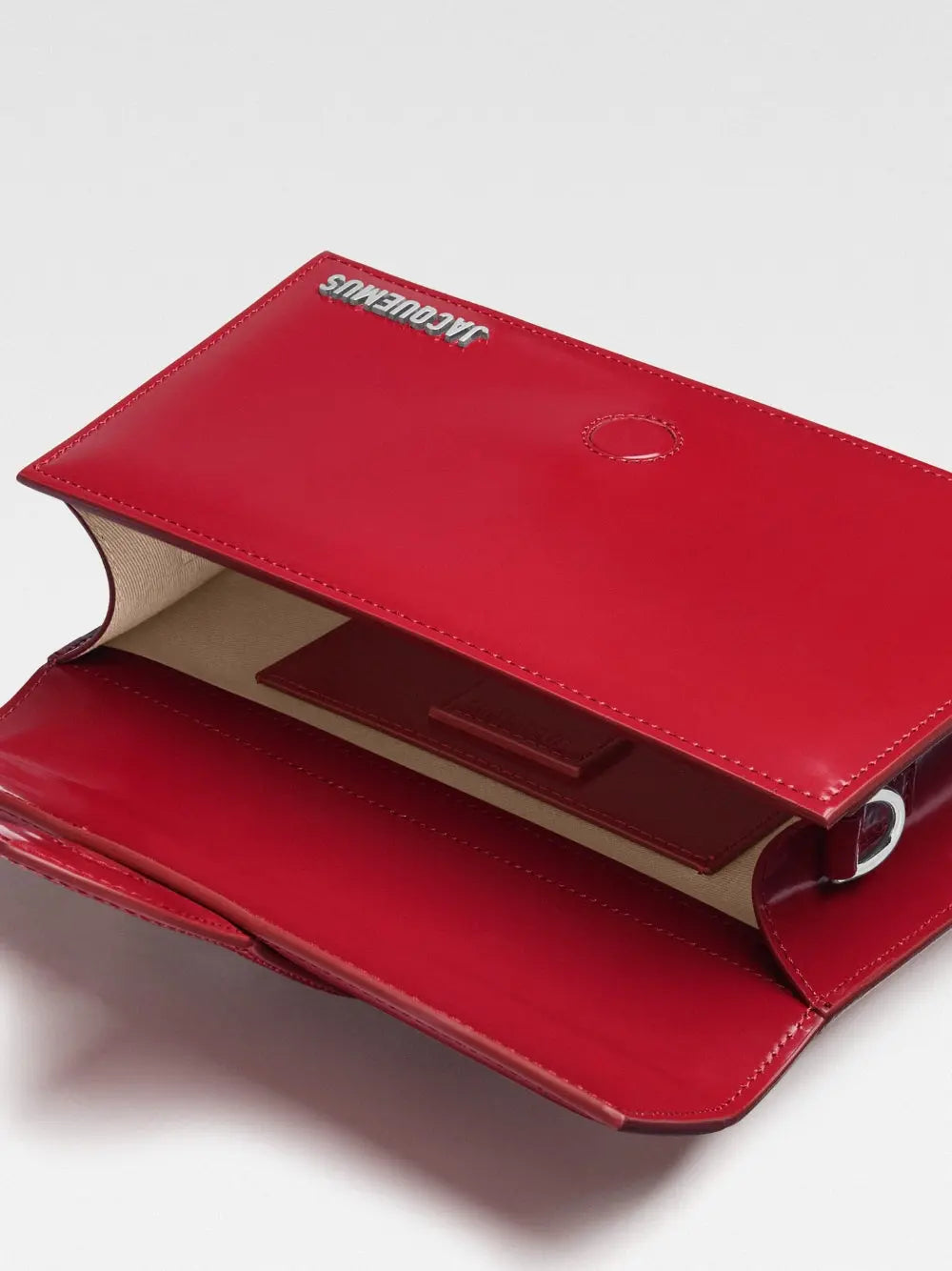 Sac bandoulière Jacquemus Le Grand Bambino rouge Jacquemus