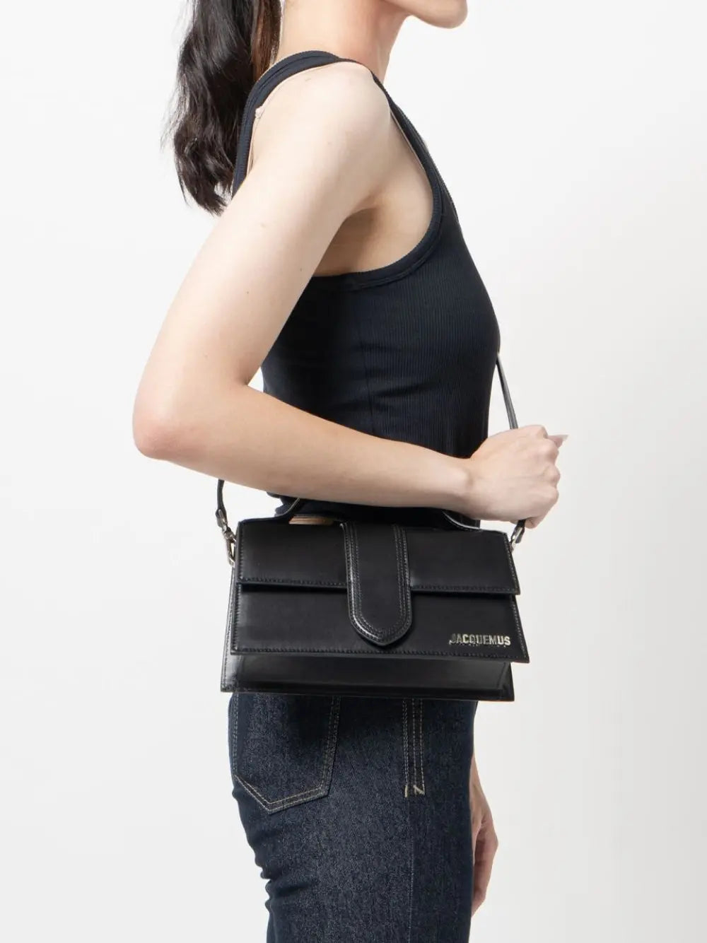 Sac Jacquemus Le Grand Bambino noir Jacquemus