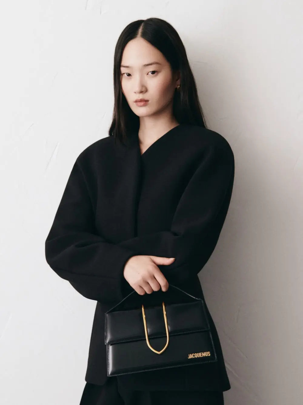Sac Jacquemus Le Grand Bambino noir Jacquemus