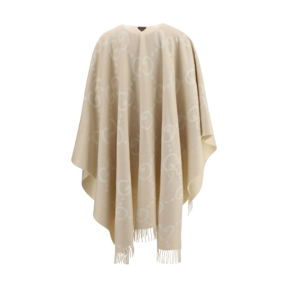 Cape Gucci réversible à logo noire