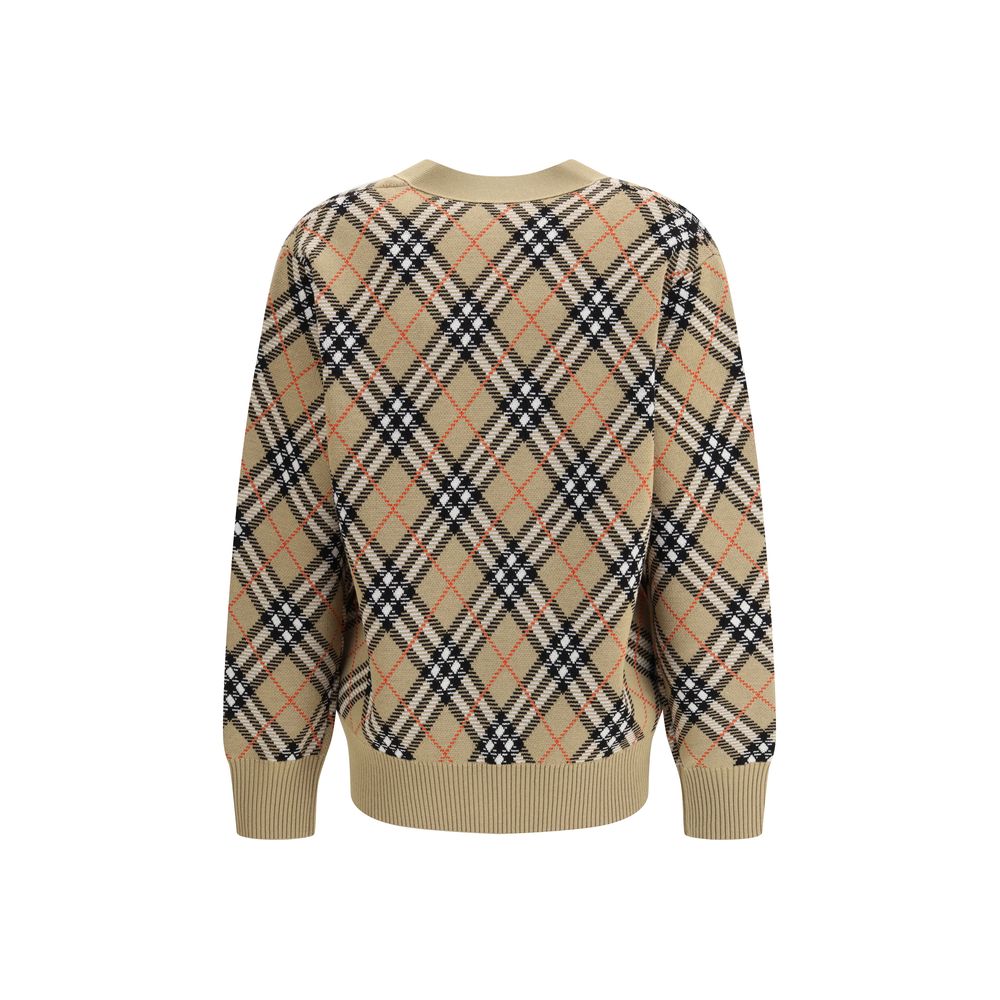 Gilet Burberry Archivio Check multicolore