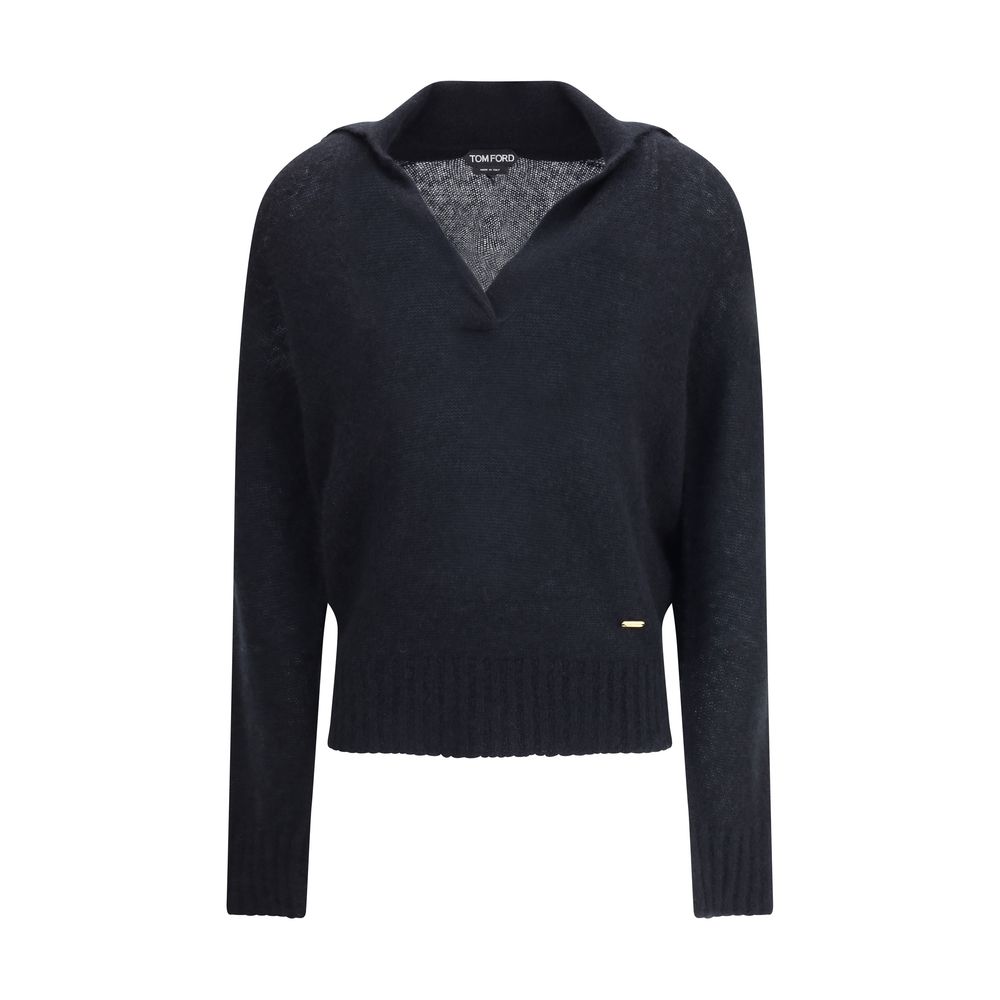 Pull Tom Ford polo camel