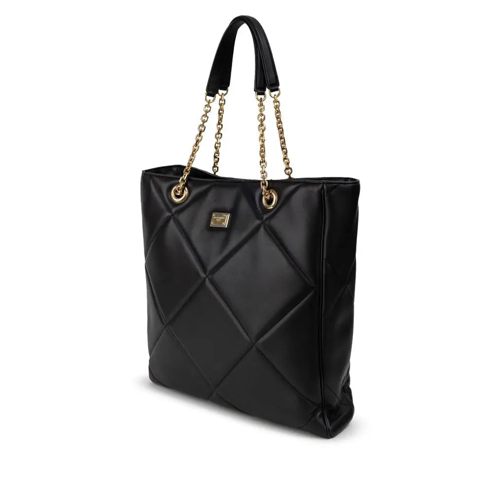 Tote bag Dolce & Gabbana Matelassé noir Dolce & Gabbana