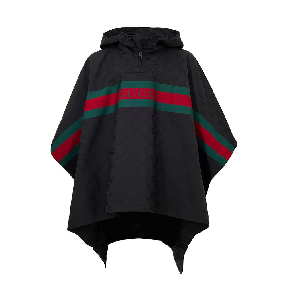 Trench coat Gucci avec logo noir