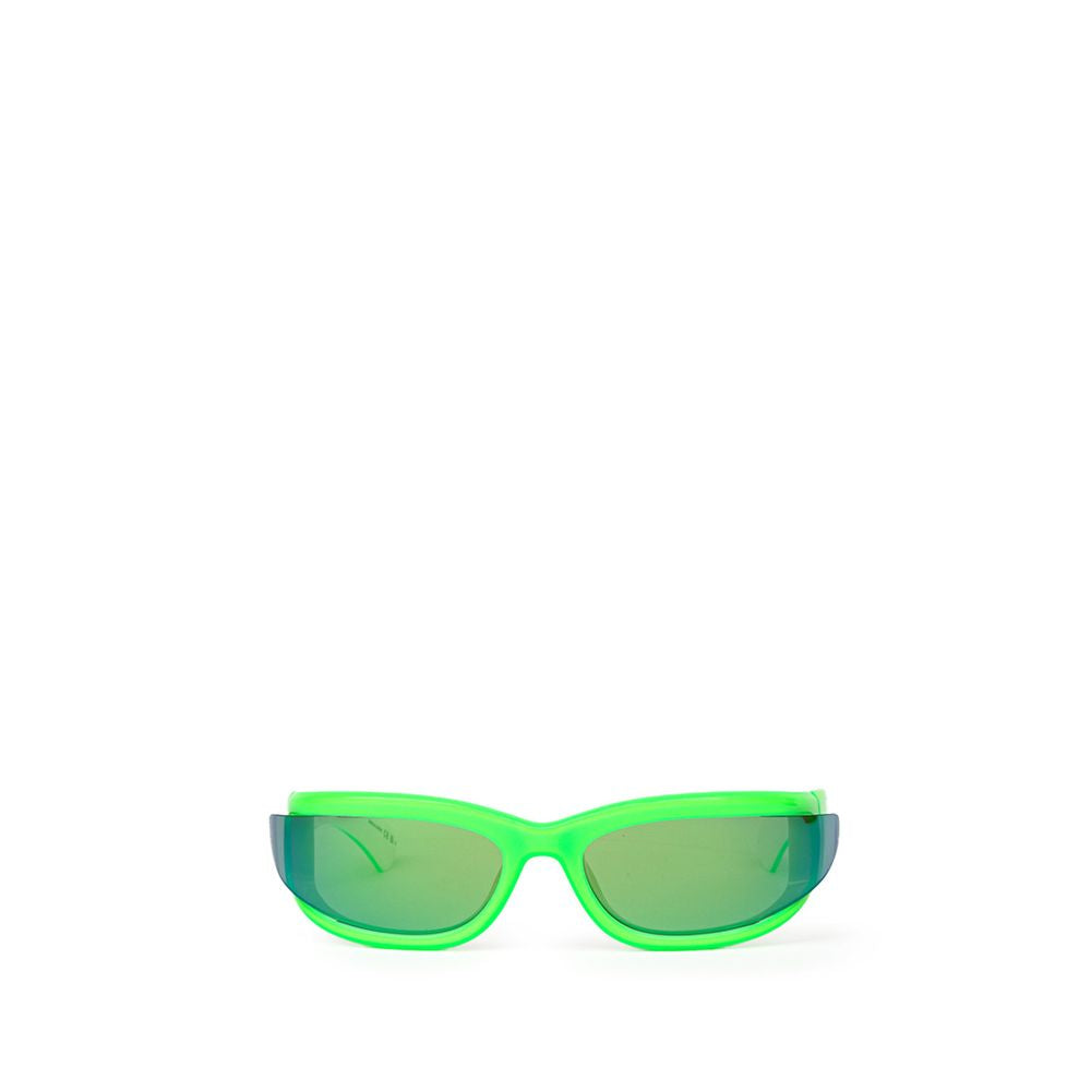 Lunettes Bottega Veneta vertes acides