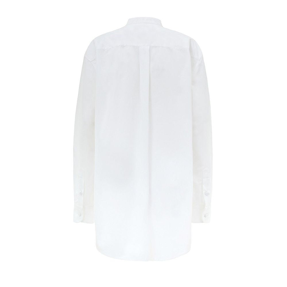 Blouse Gucci en popeline blanche