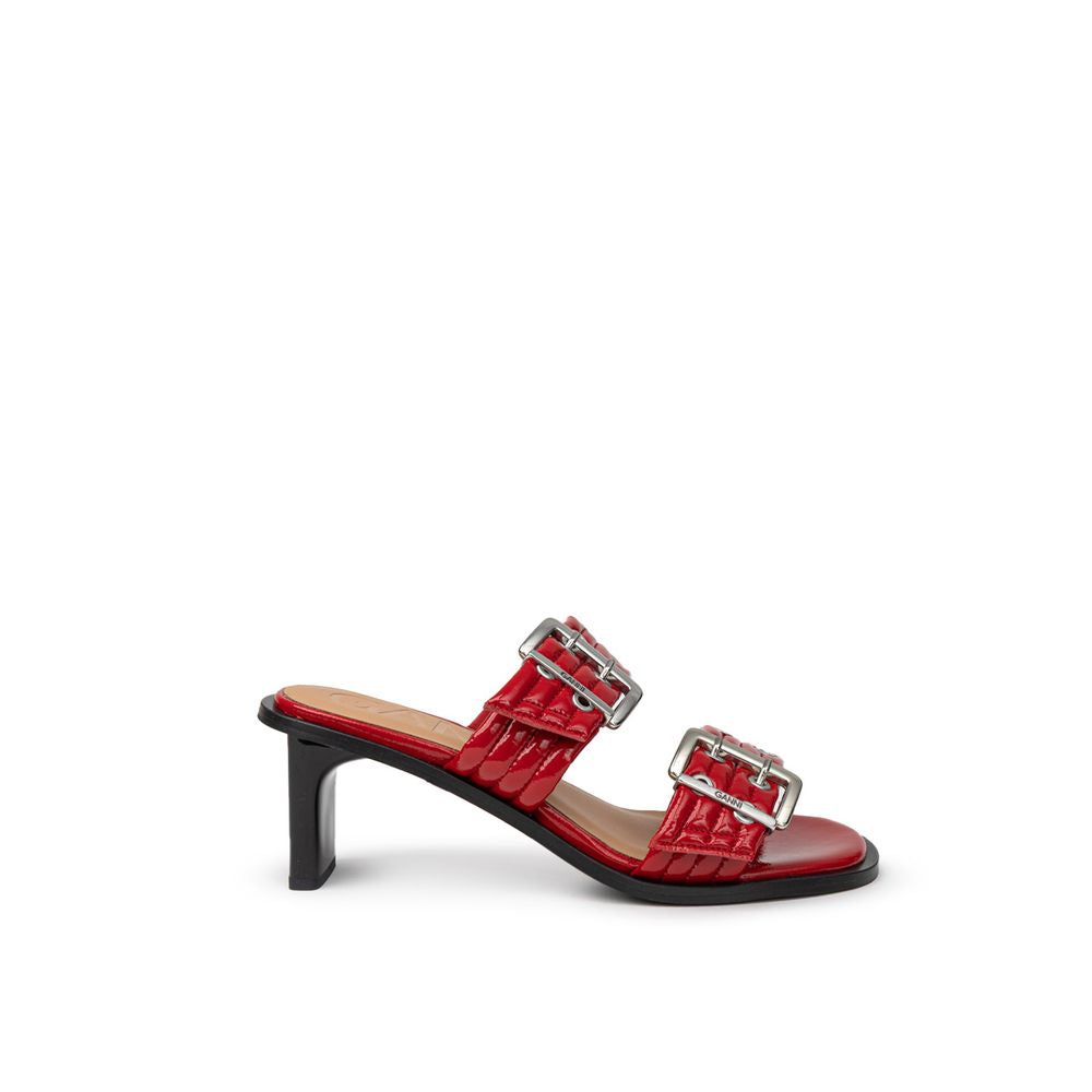 Sandales Ganni Two-Band rouges