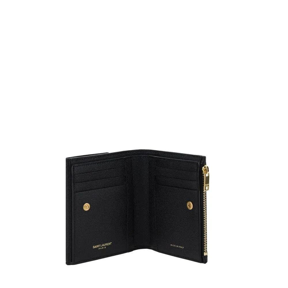 Portefeuille Saint Laurent noir Saint Laurent