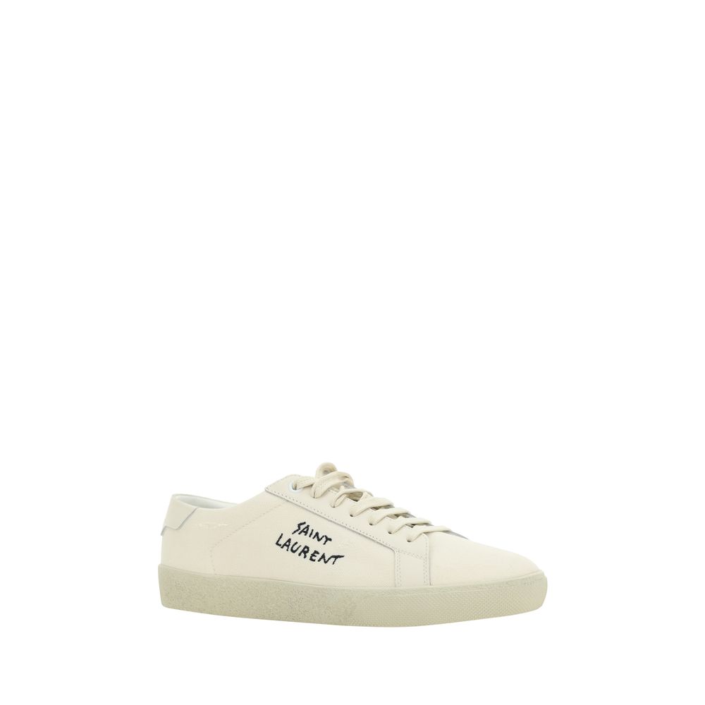 Baskets Saint Laurent à semelle cratère noires