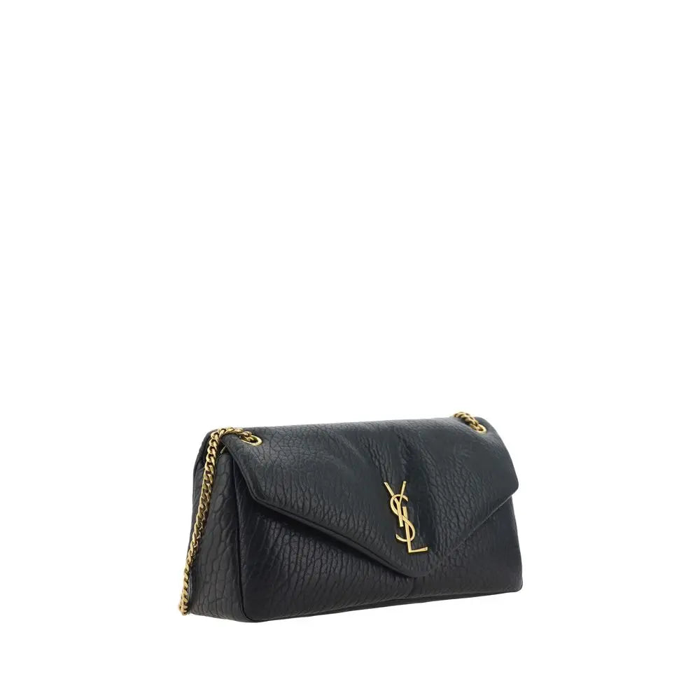Sac à épaule Saint Laurent Calypso noir Saint Laurent
