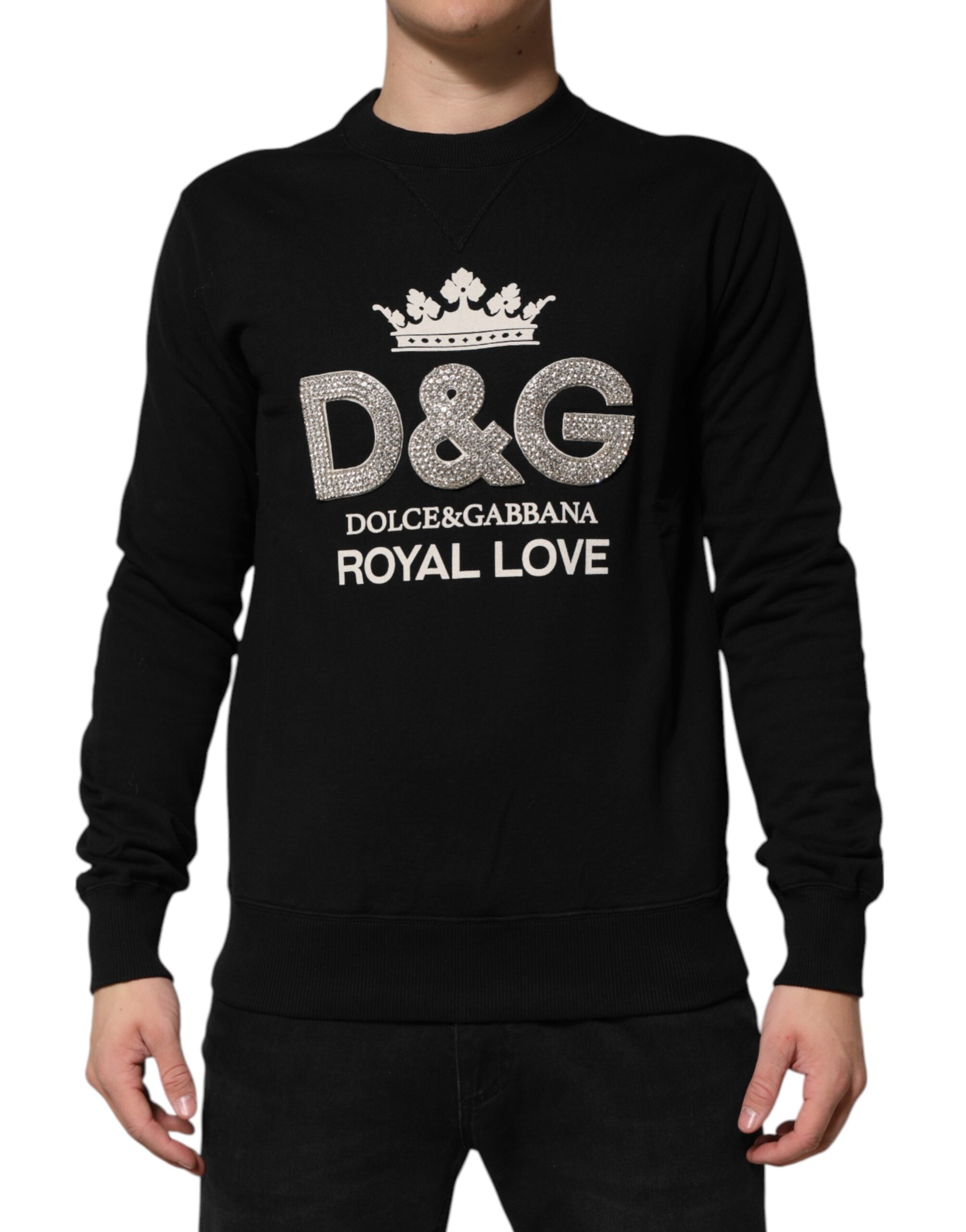 Sweater Dolce & Gabbana DG noir