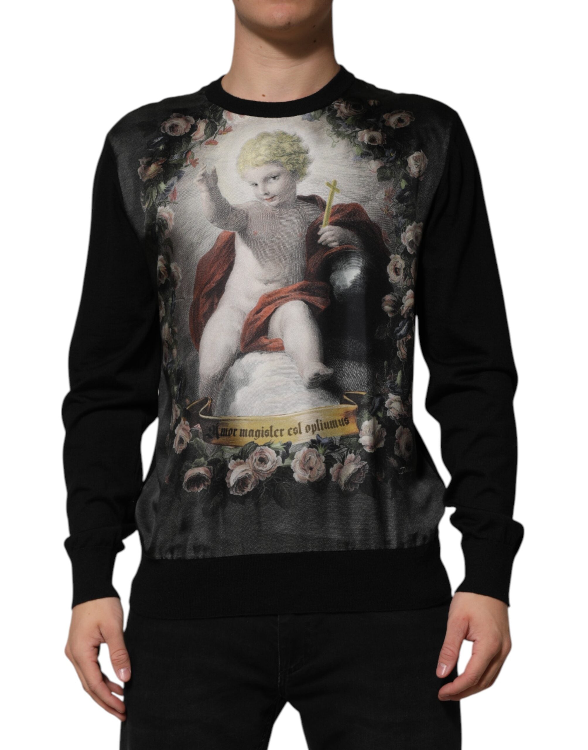 Pull Dolce & Gabbana cherub noir