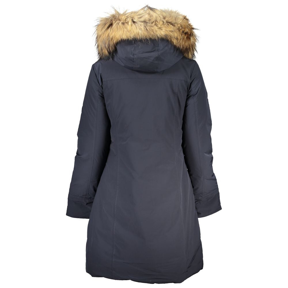 Veste Balmain avec capuche bleue