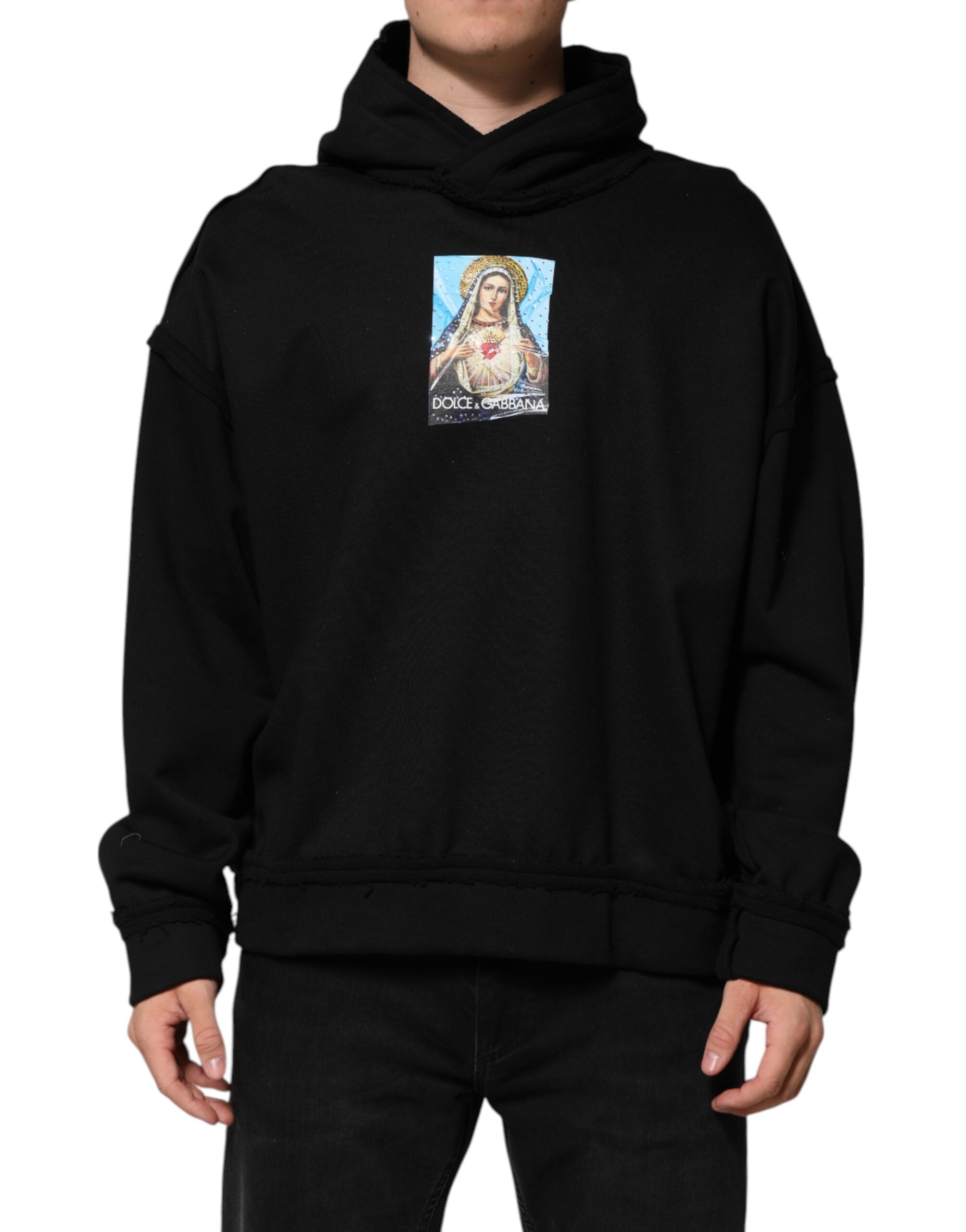 Sweat à capuche Dolce & Gabbana noir
