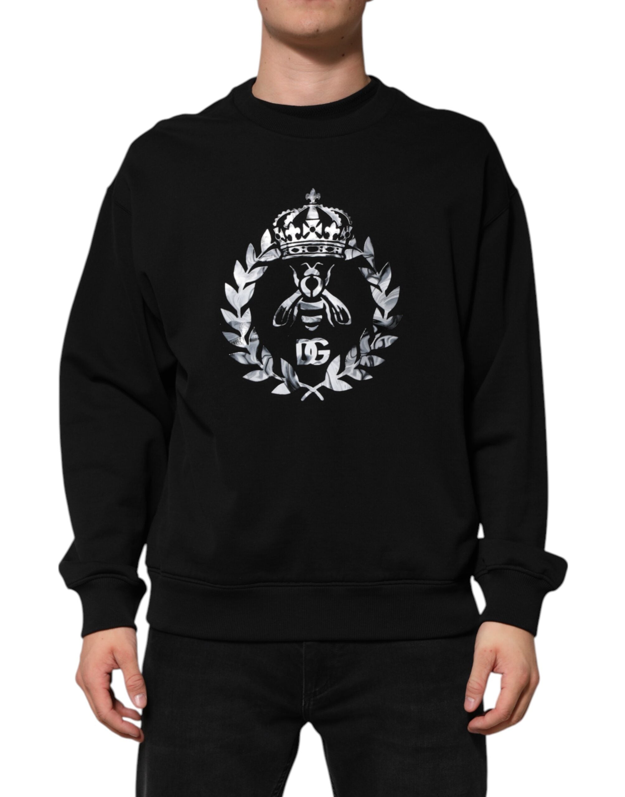 Sweatshirt Dolce & Gabbana DG noir