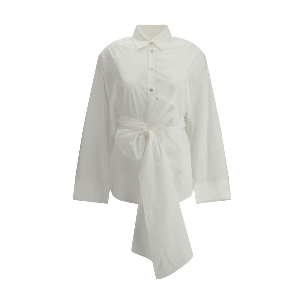 Chemisier Forte_Forte Knotted blanc