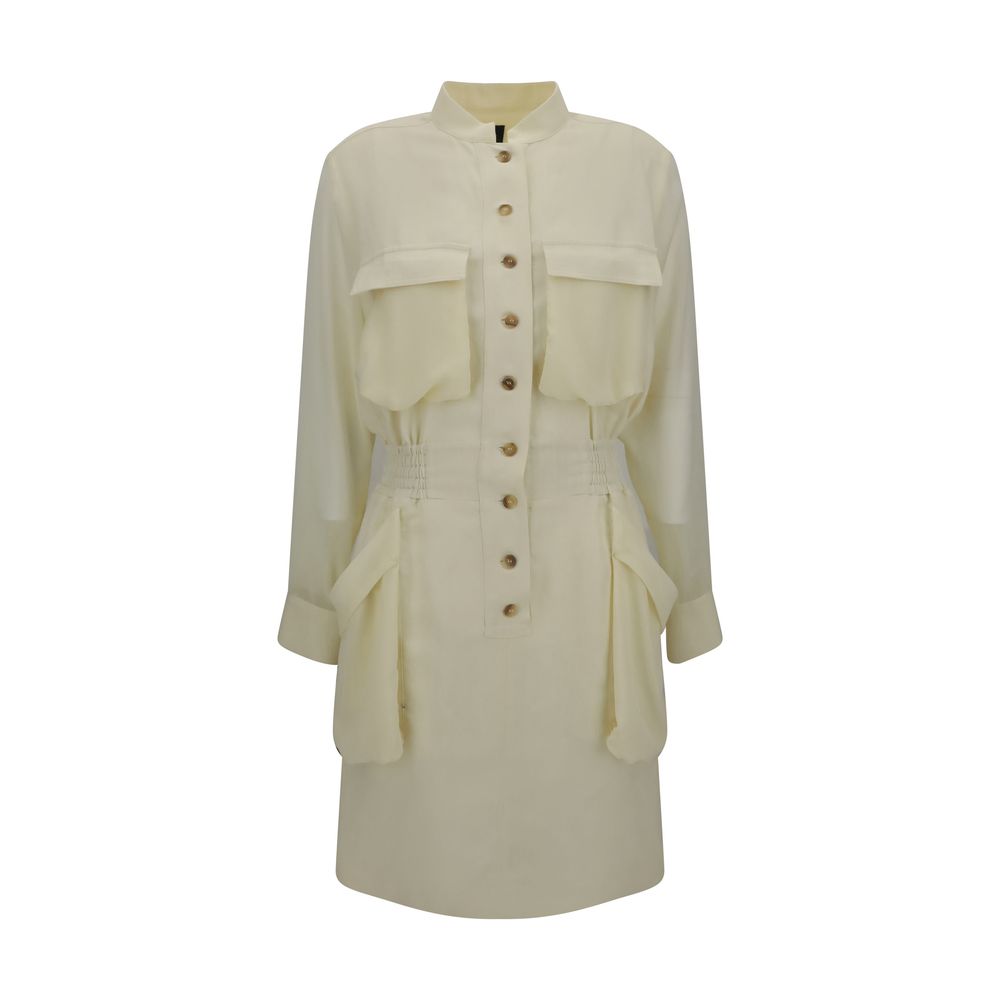Robe chemisier Pinko rose