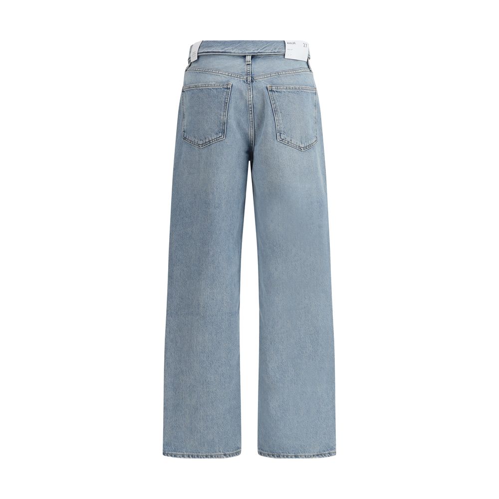 Jeans Agolde Echo bleus