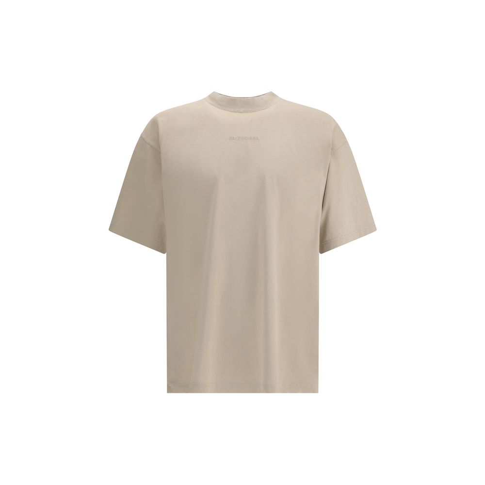 T-shirt Balenciaga Logo noir